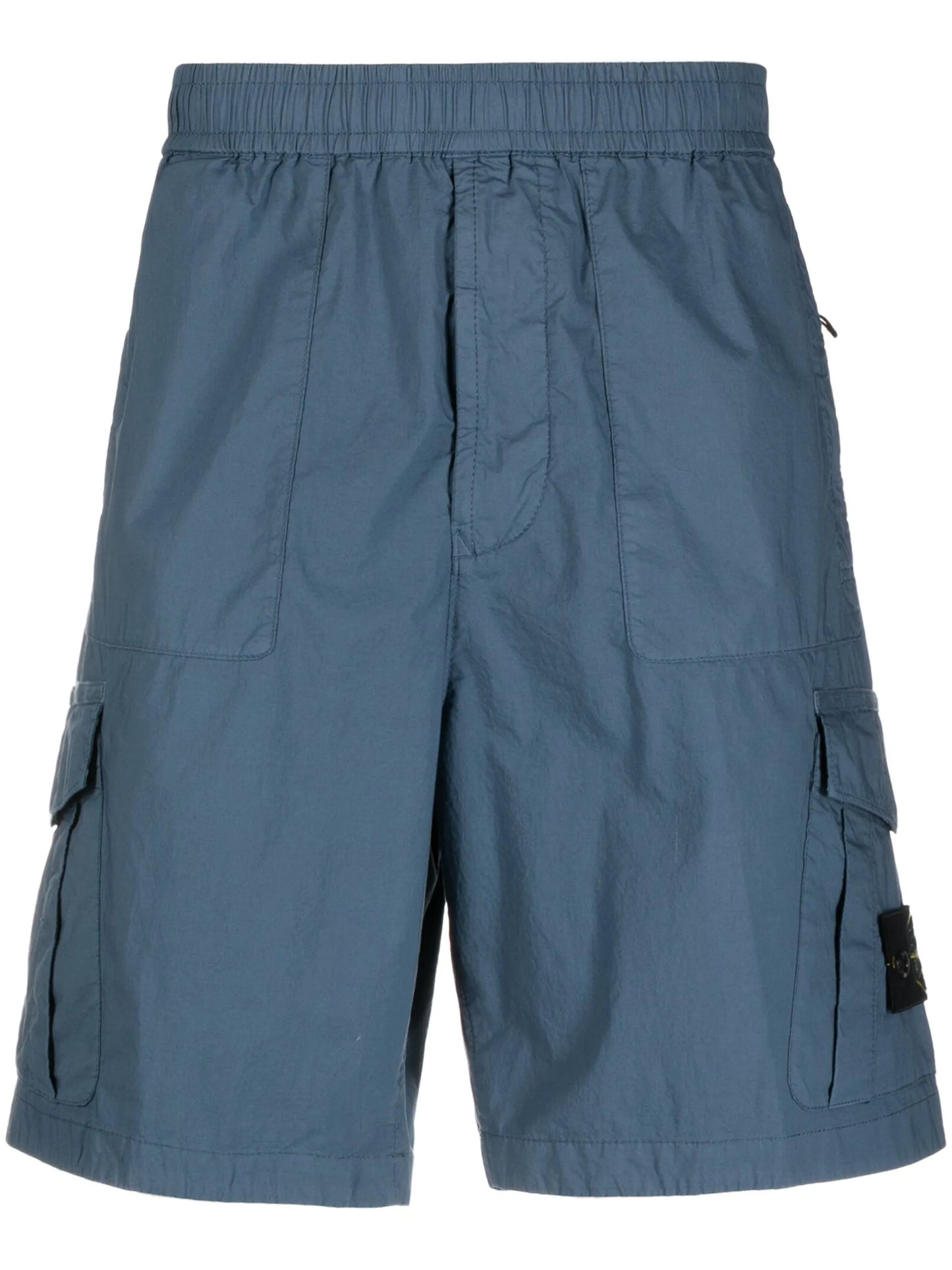 stretch-cotton bermuda shorts