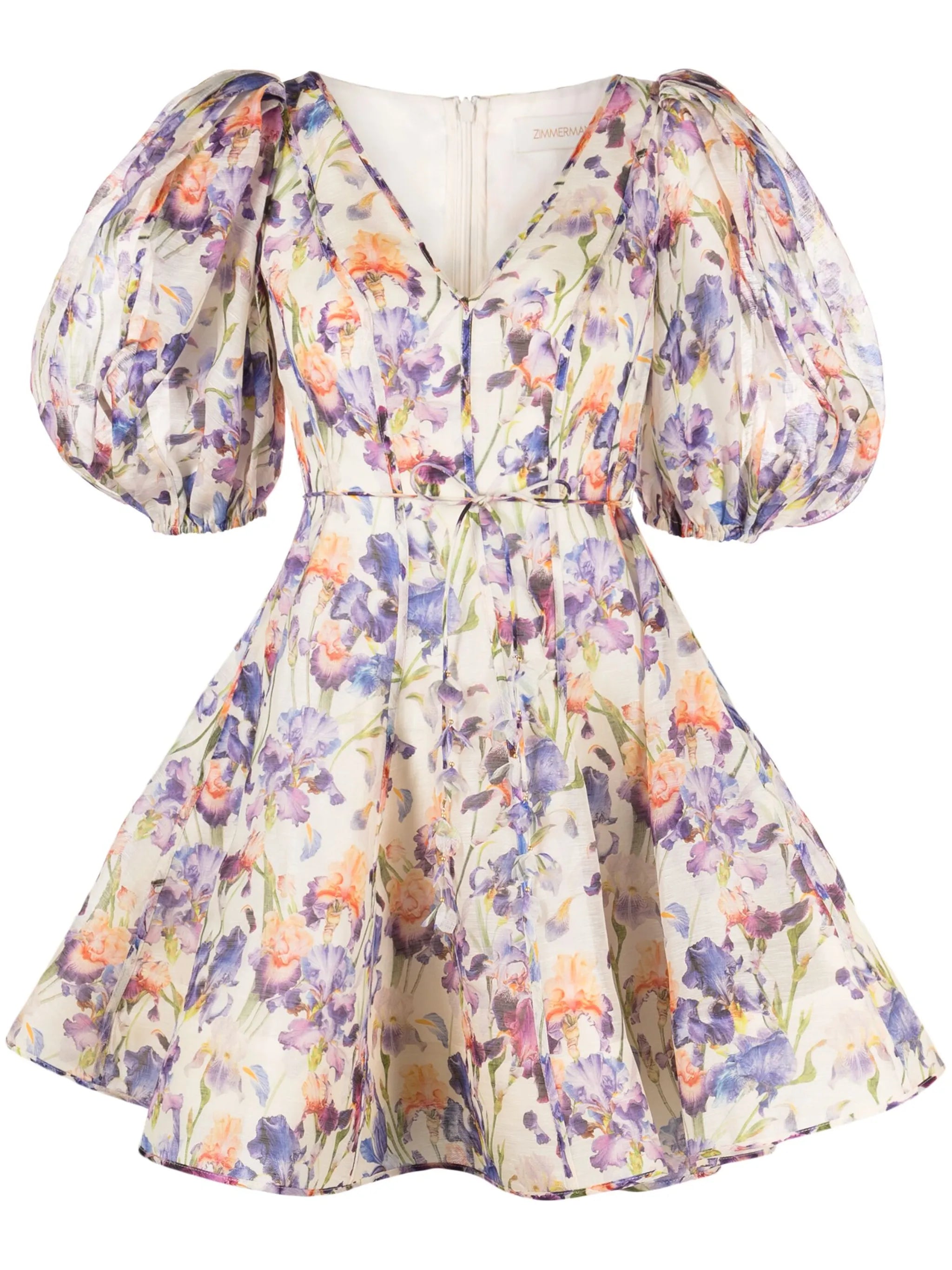 Tama floral-print minidress