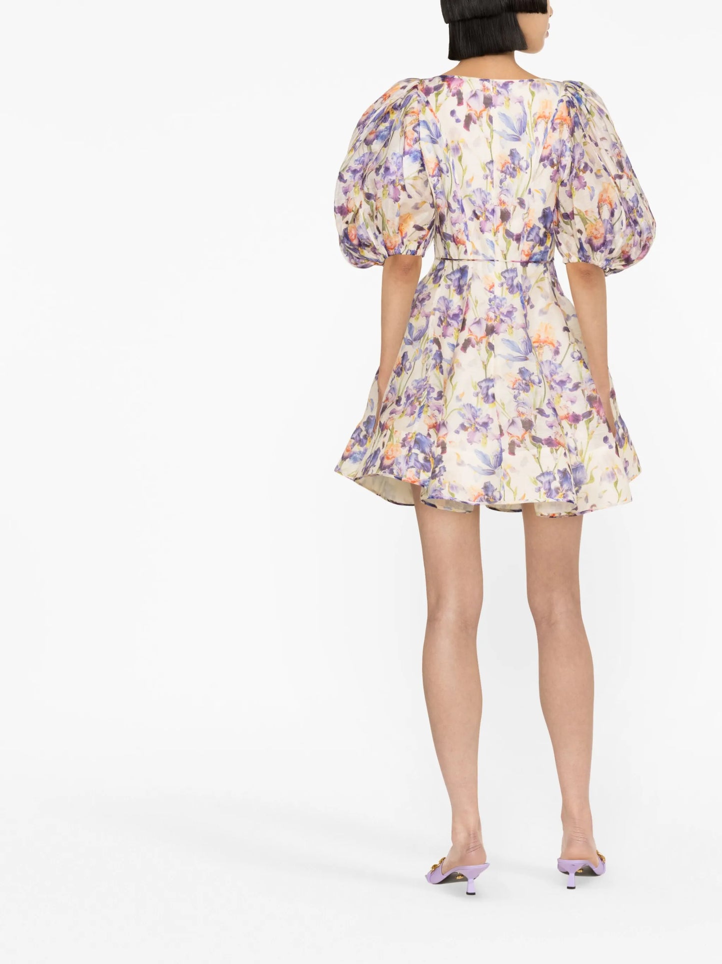 Tama floral-print minidress