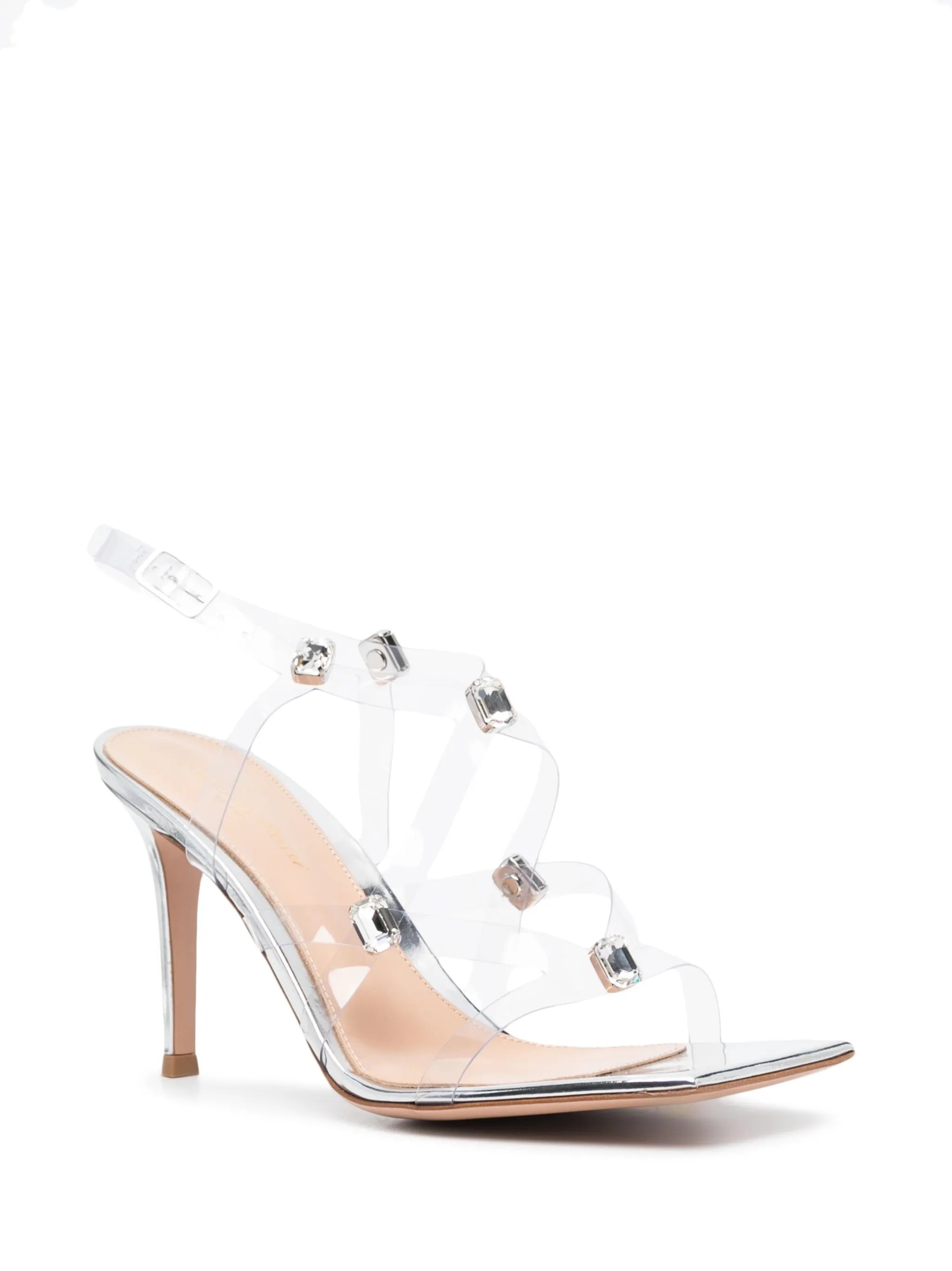 Crystal Fever 85mm sandals
