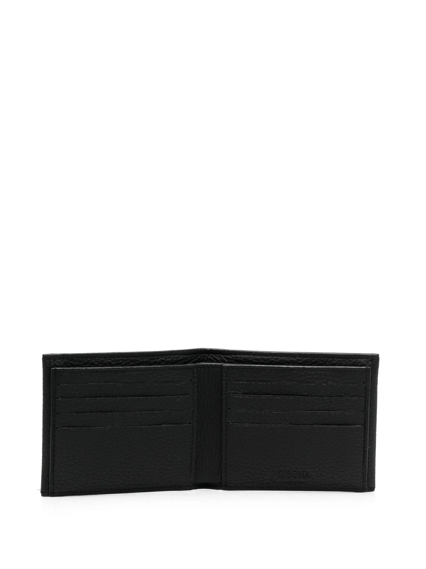 logo-plaque bi-fold wallet