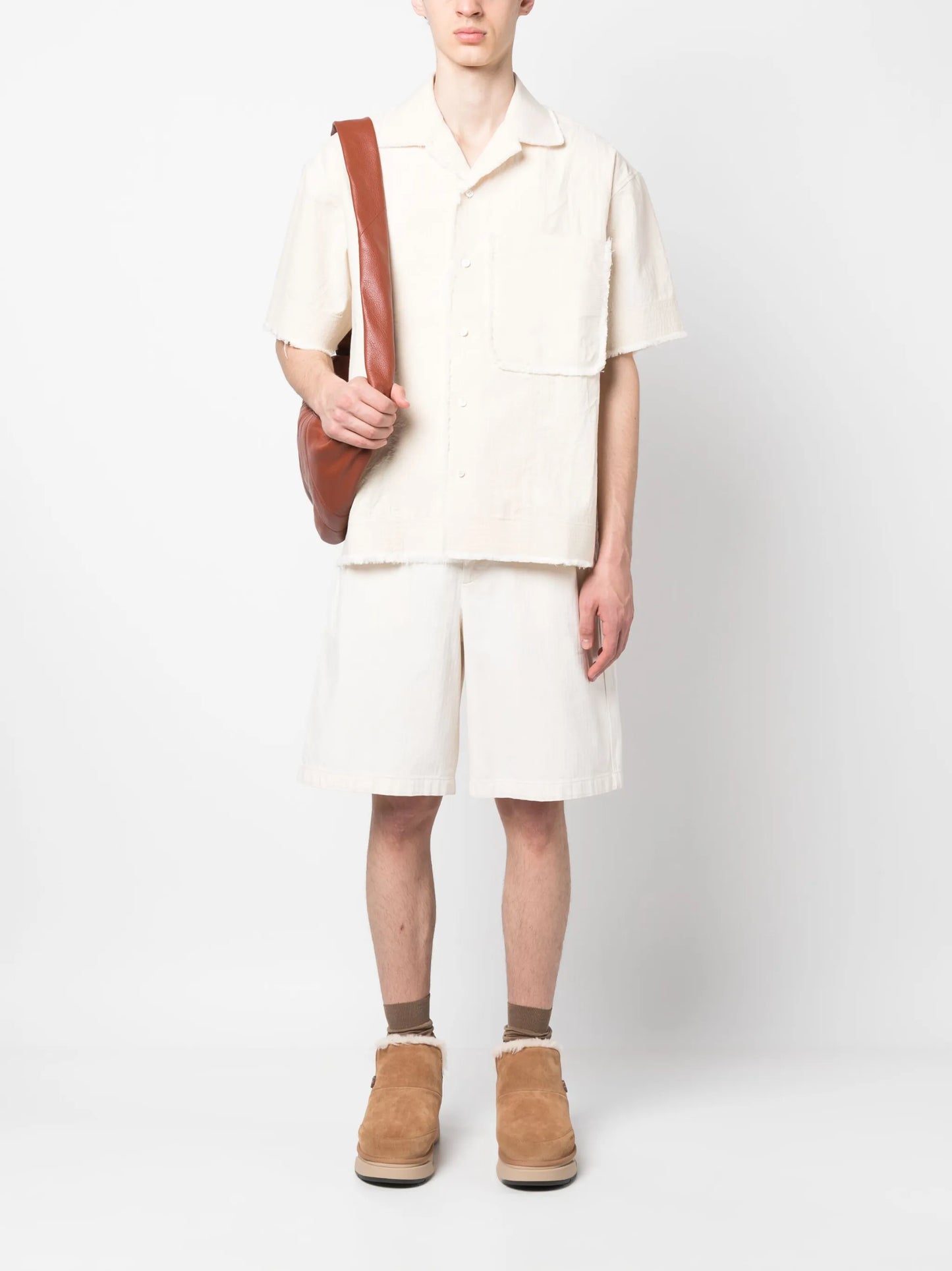 Artichaut frayed-edge shirt
