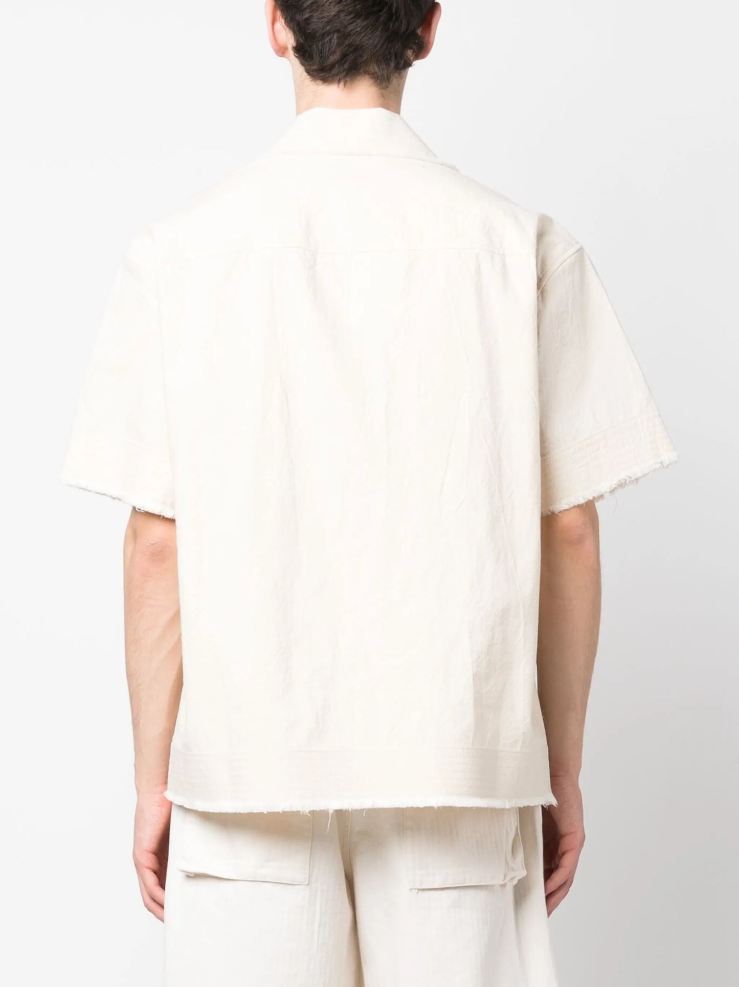Artichaut frayed-edge shirt