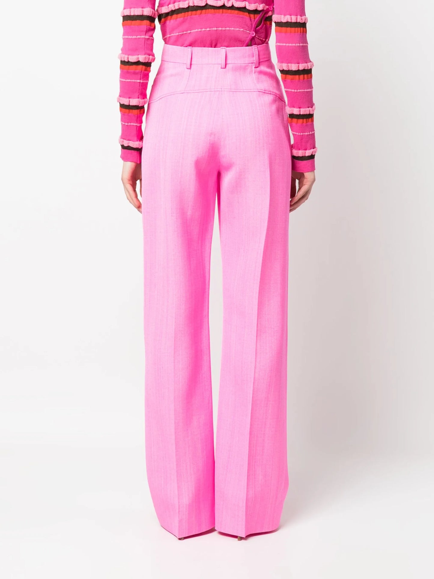 Le Pantalon Sauge flared trousers