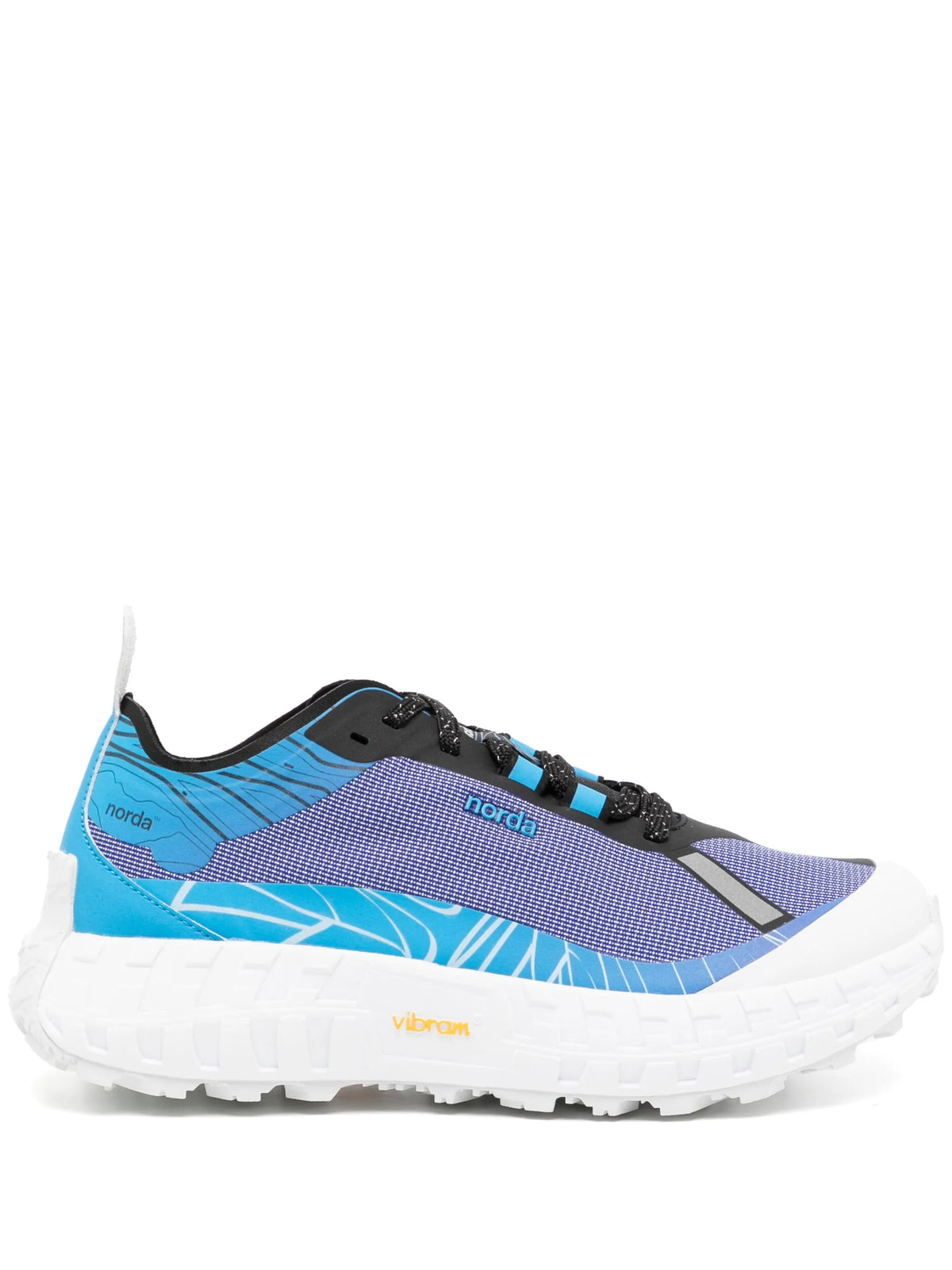 001 RZ reflective low-top sneakers