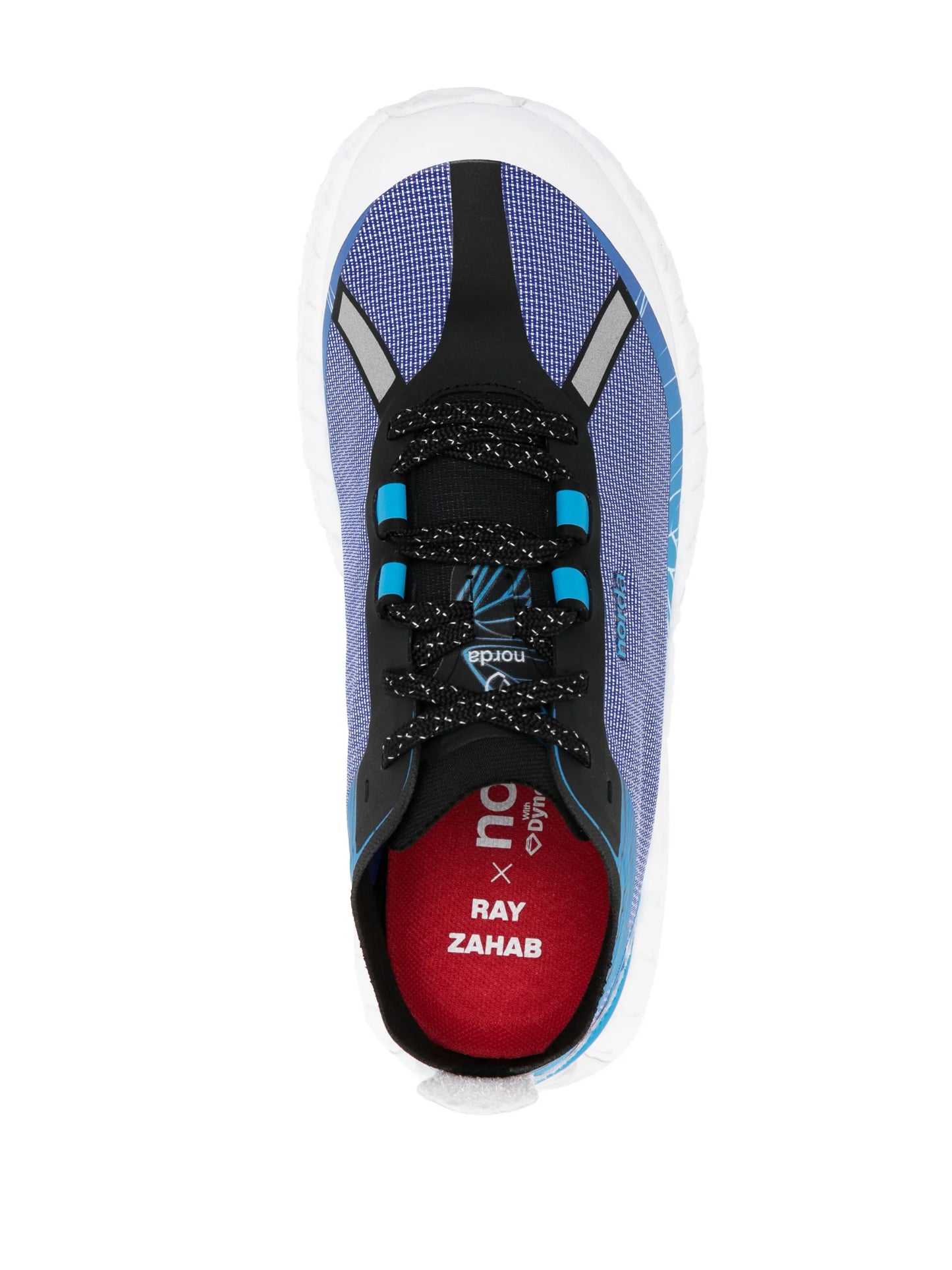 001 RZ reflective low-top sneakers