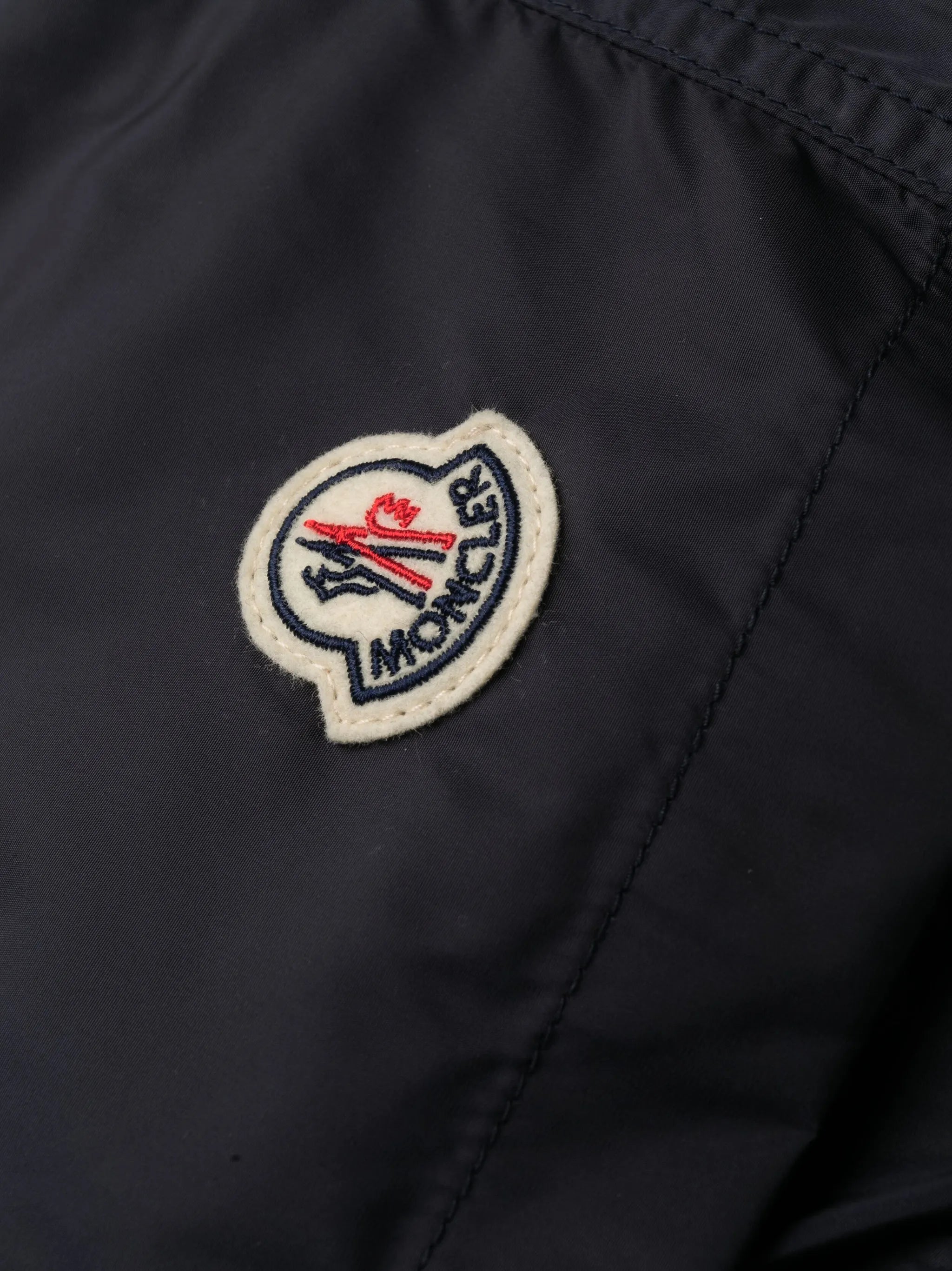 logo patch swimming shorts