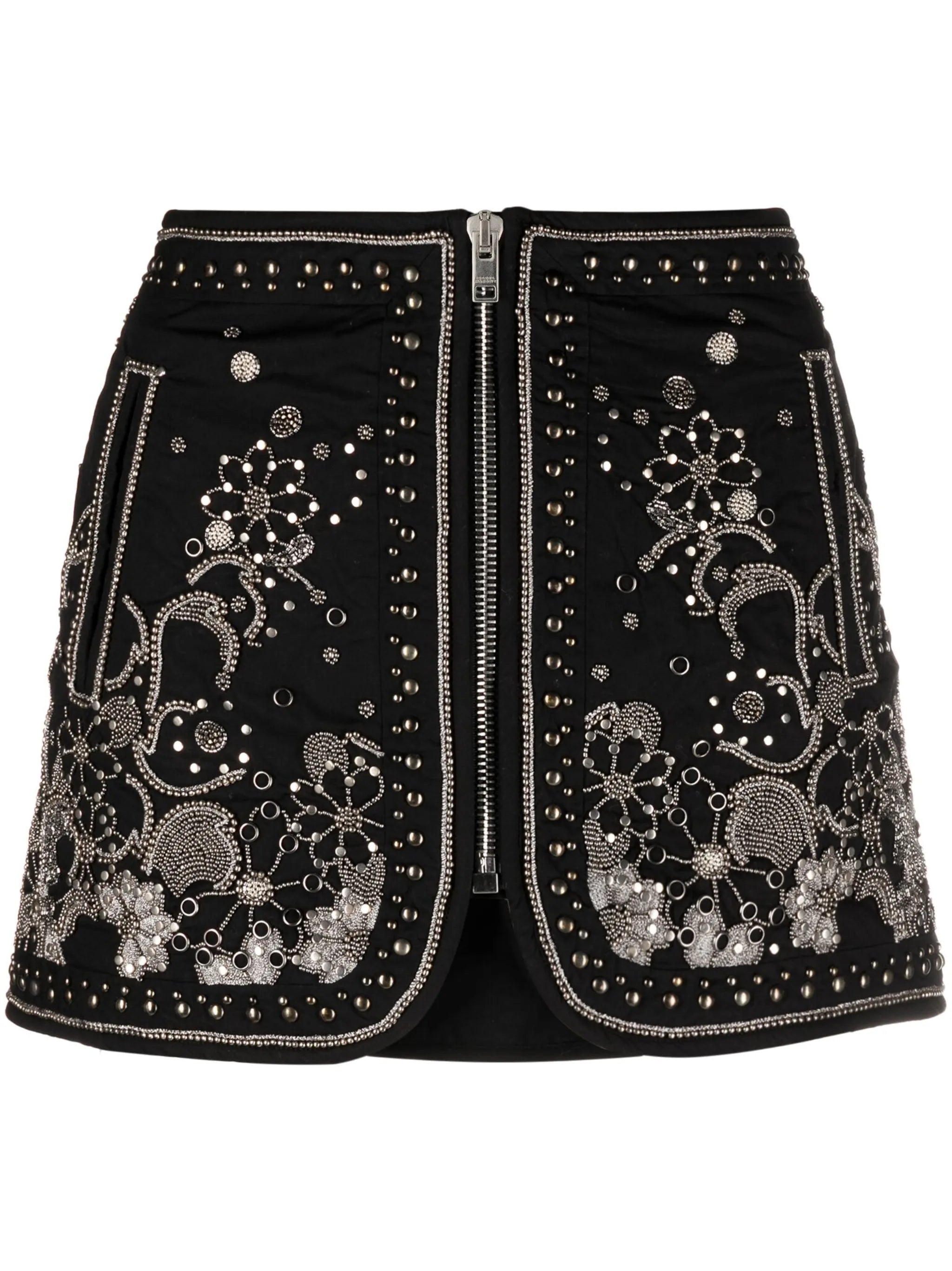 Blanca embellished miniskirt