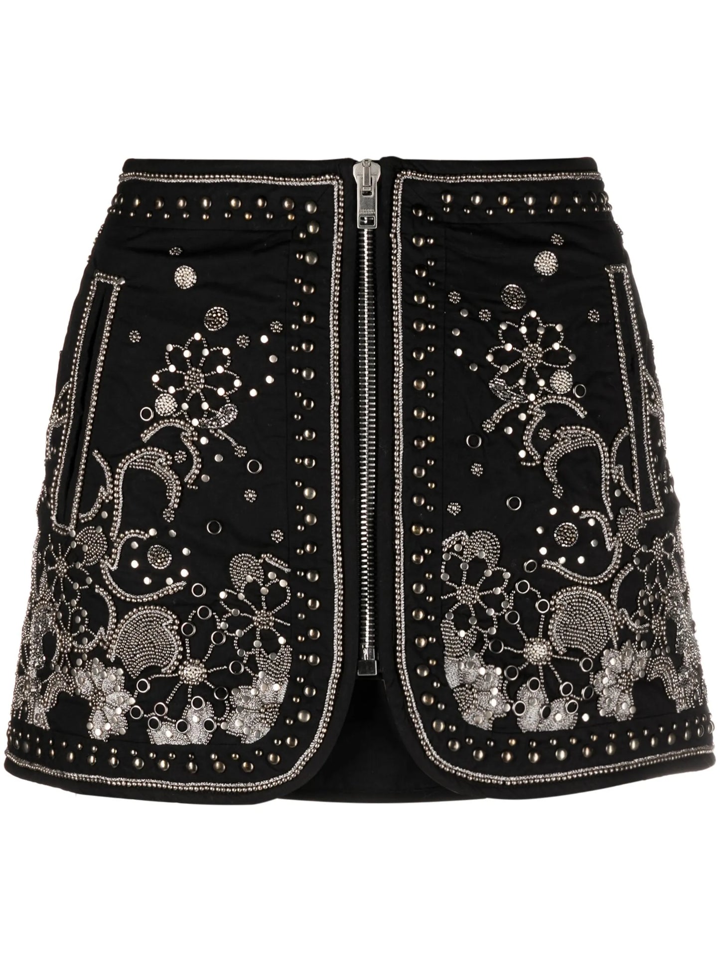 Blanca embellished miniskirt