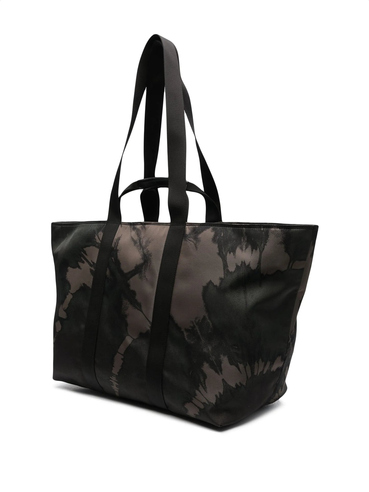 logo-print tote bag