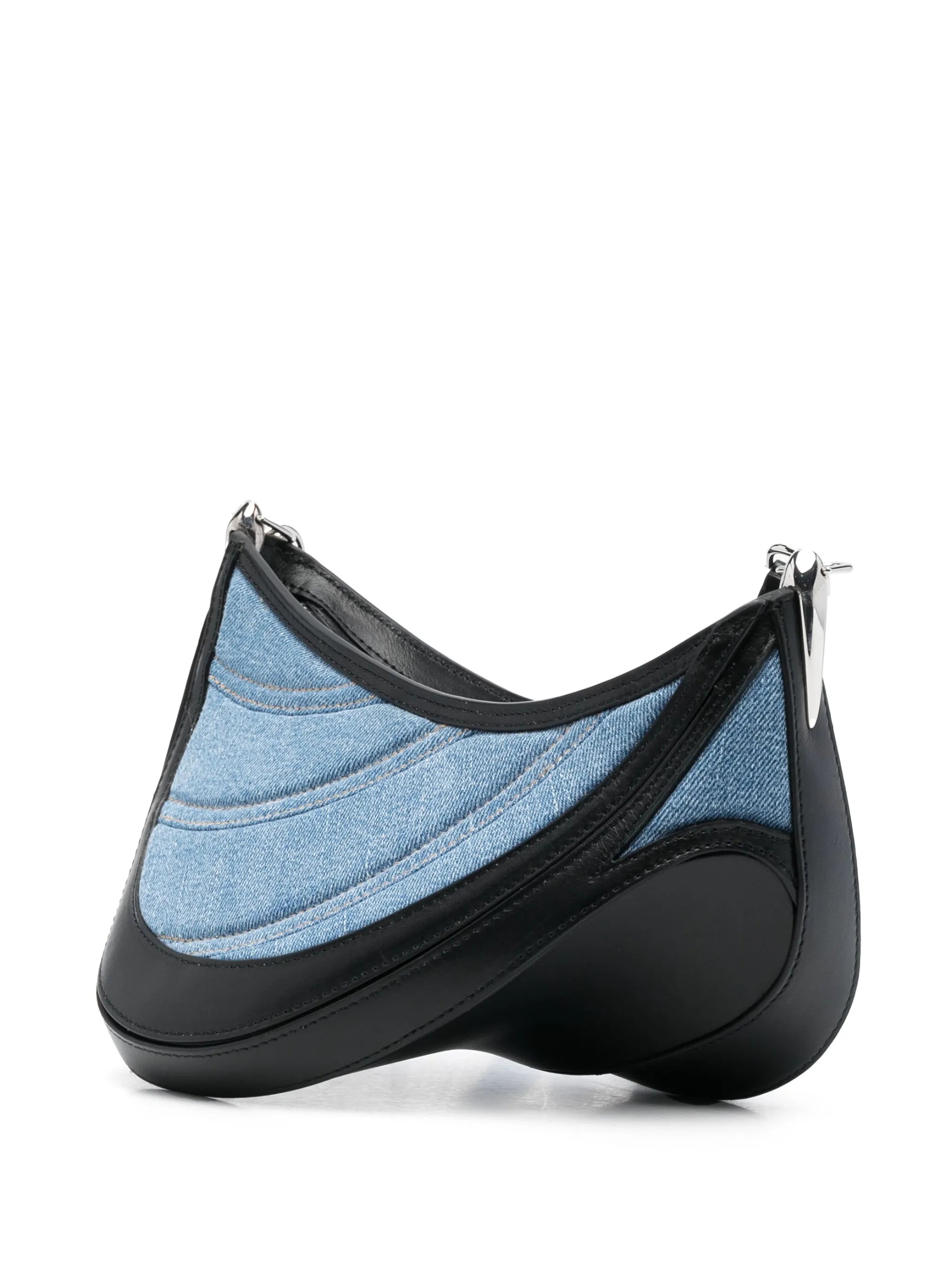small Spiral Curve 01 denim bag