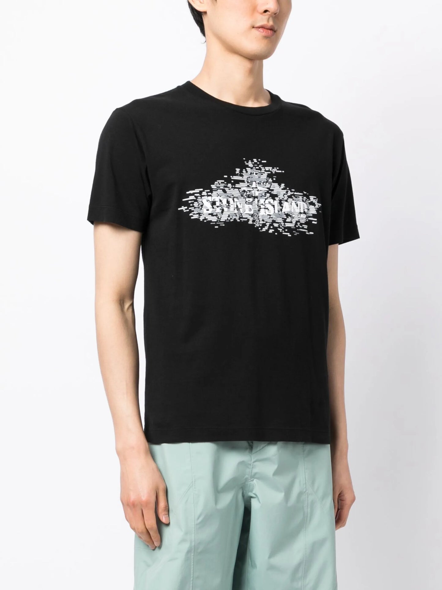 debossed-logo cotton T-shirt