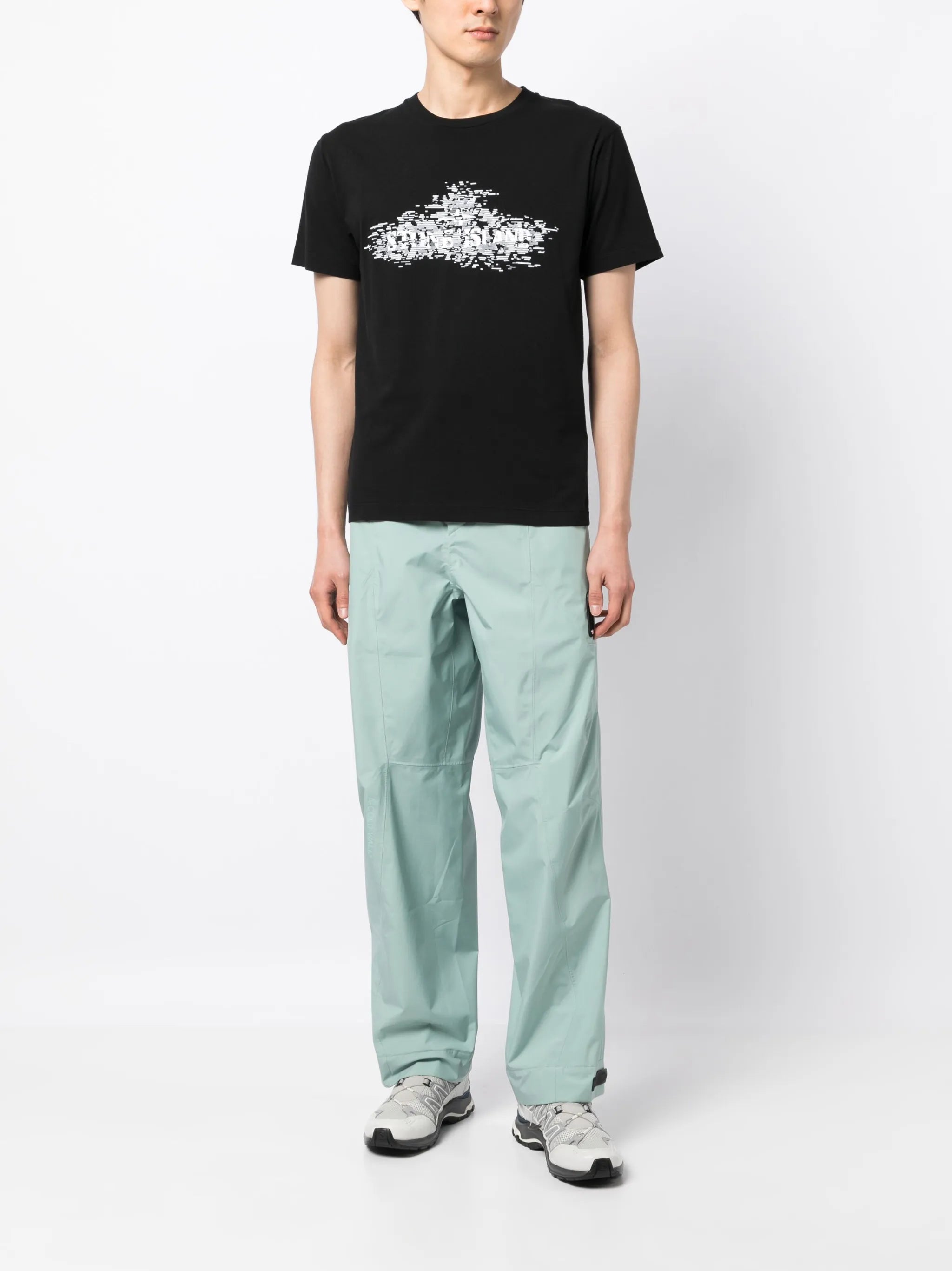 debossed-logo cotton T-shirt