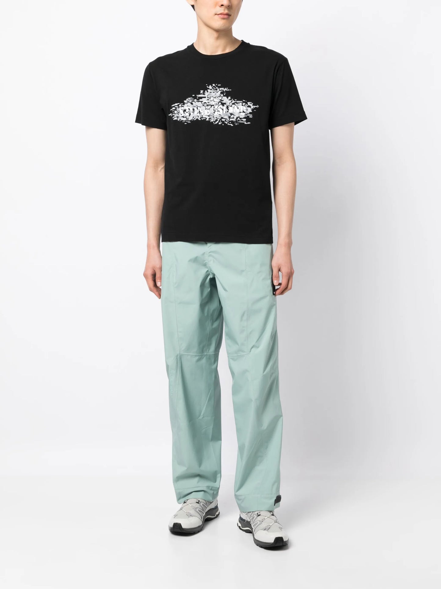 debossed-logo cotton T-shirt