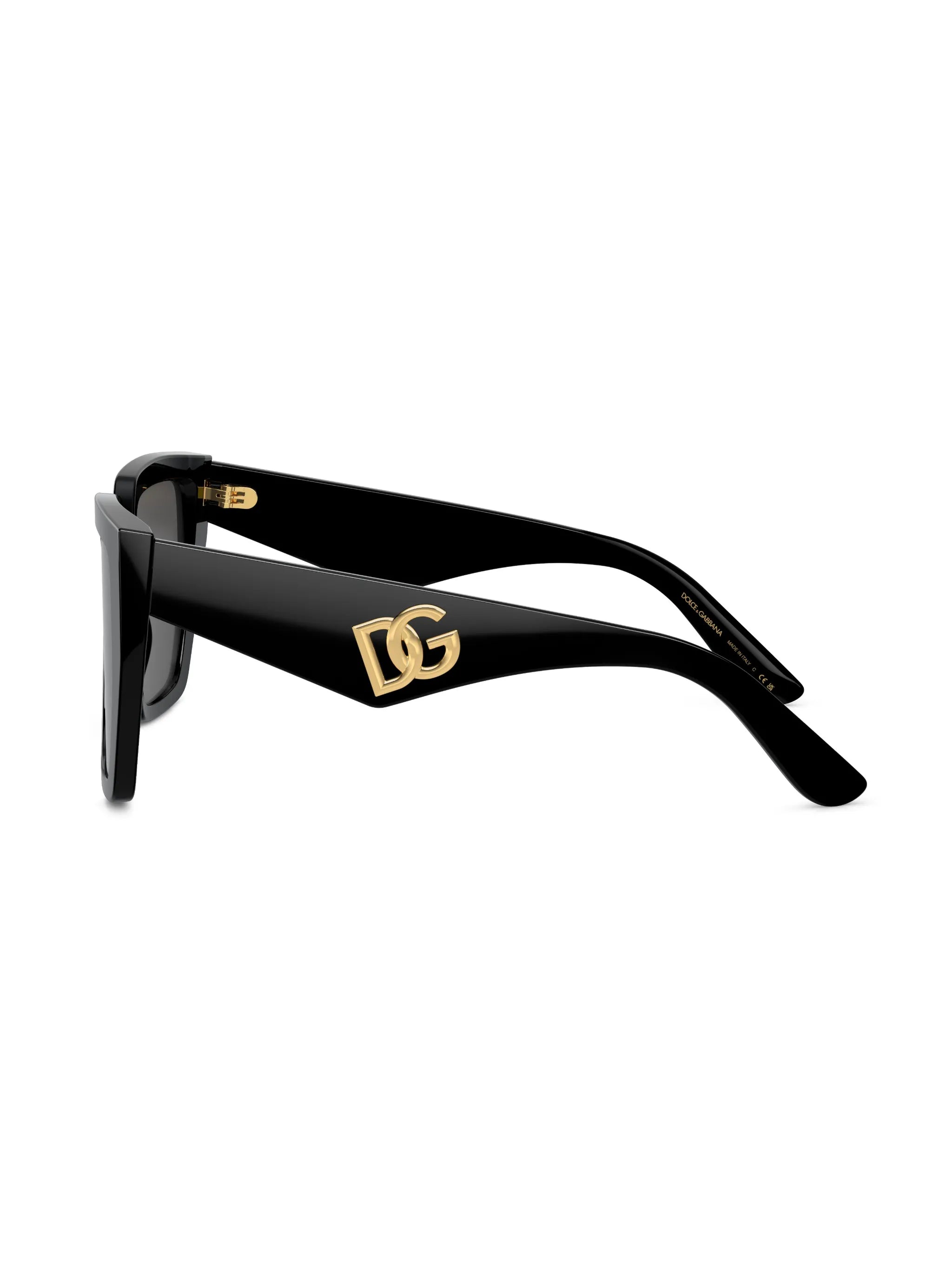 tinted square-frame sunglasses