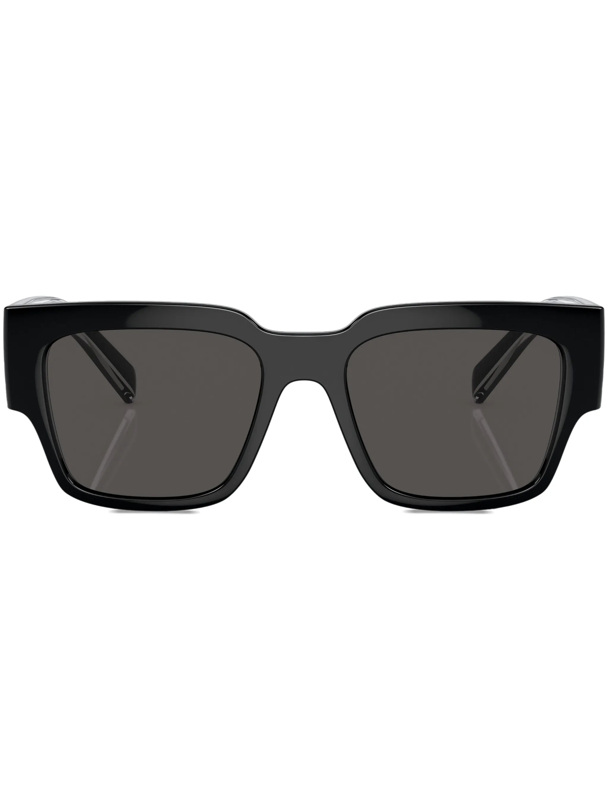 logo-print square-frame sunglasses