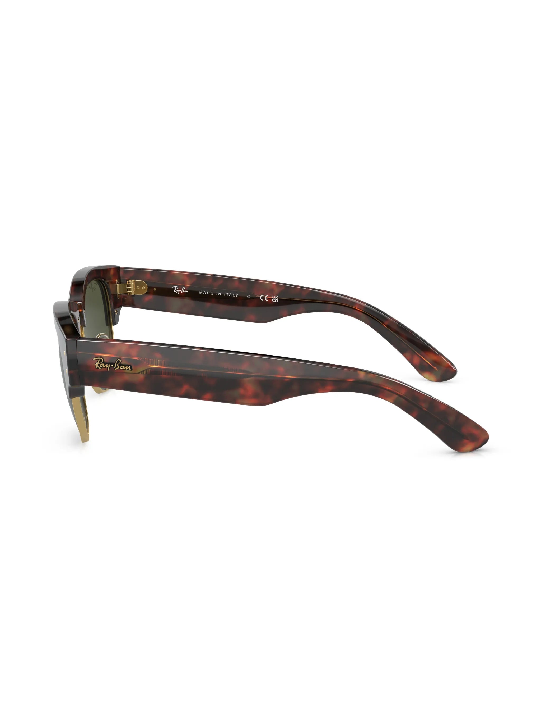 Mega Clubmaster tortoiseshell- effect sunglasses