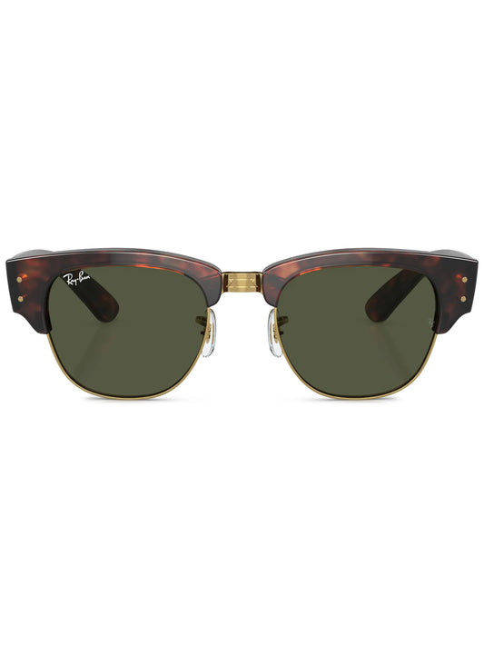 Mega Clubmaster tortoiseshell- effect sunglasses