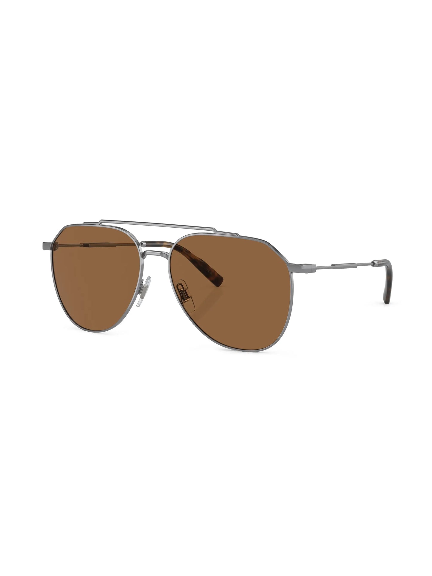 pilot-frame tinted sunglasses