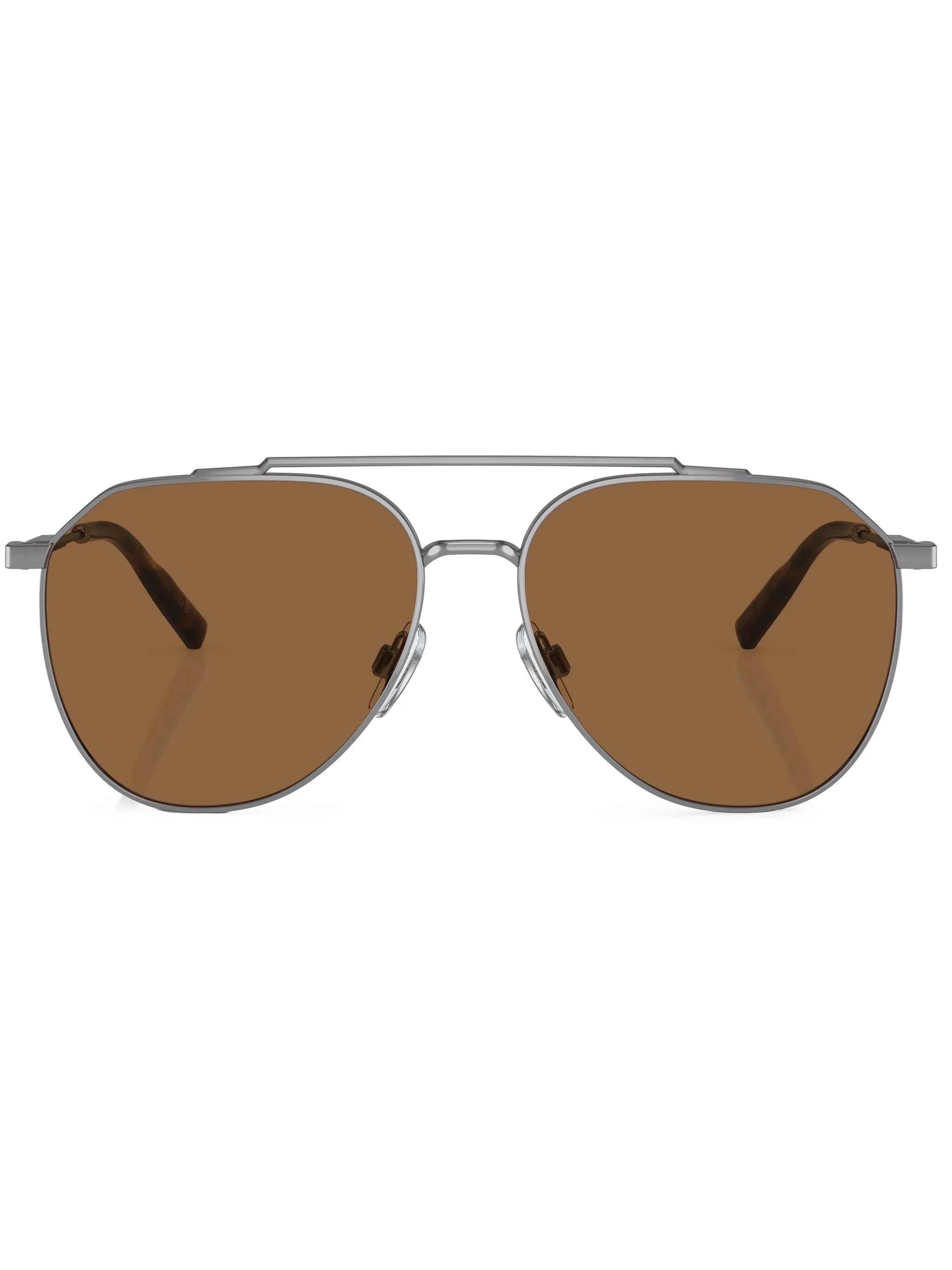 pilot-frame tinted sunglasses