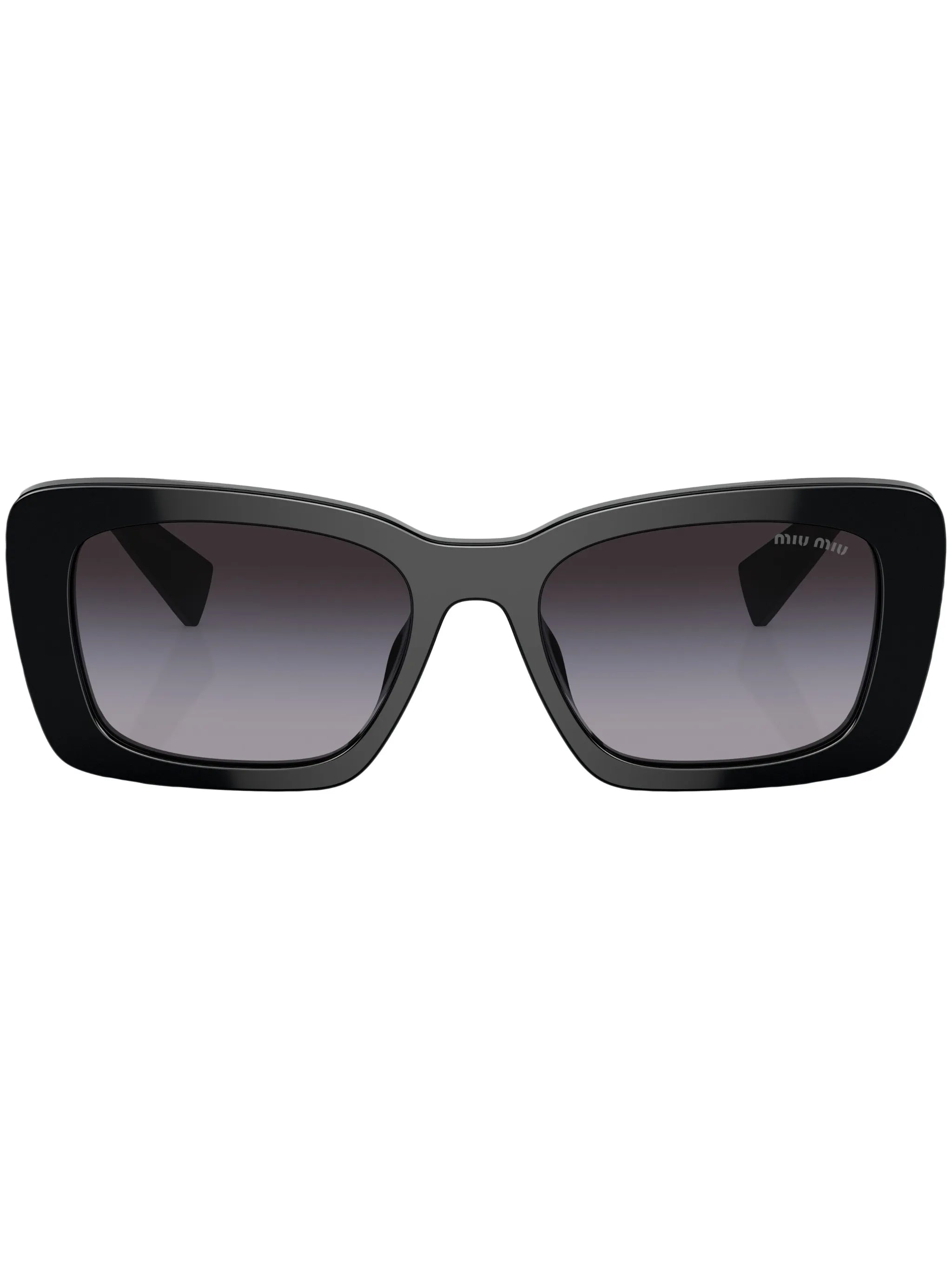 logo-plaque square-frame sunglasses