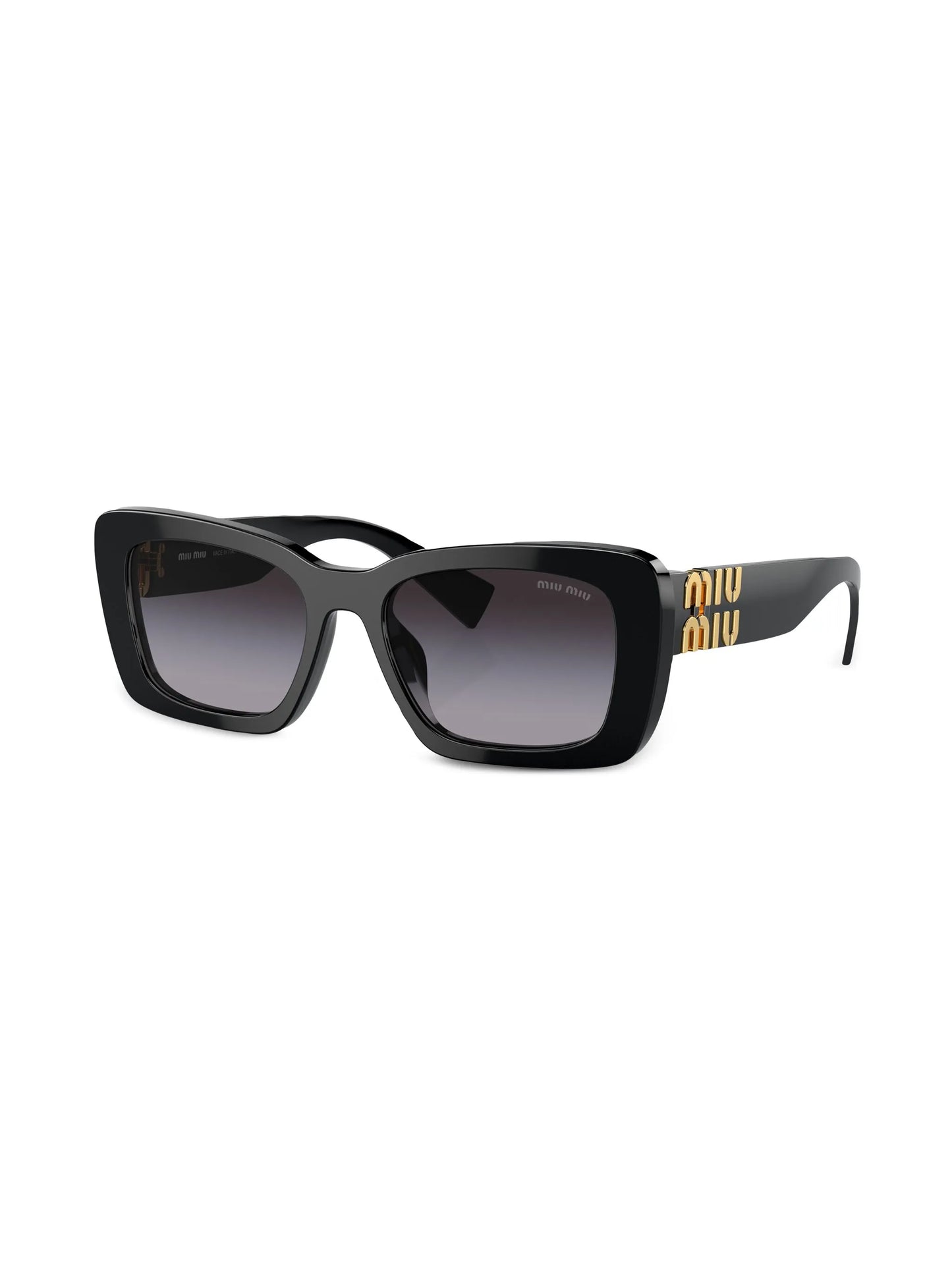 logo-plaque square-frame sunglasses