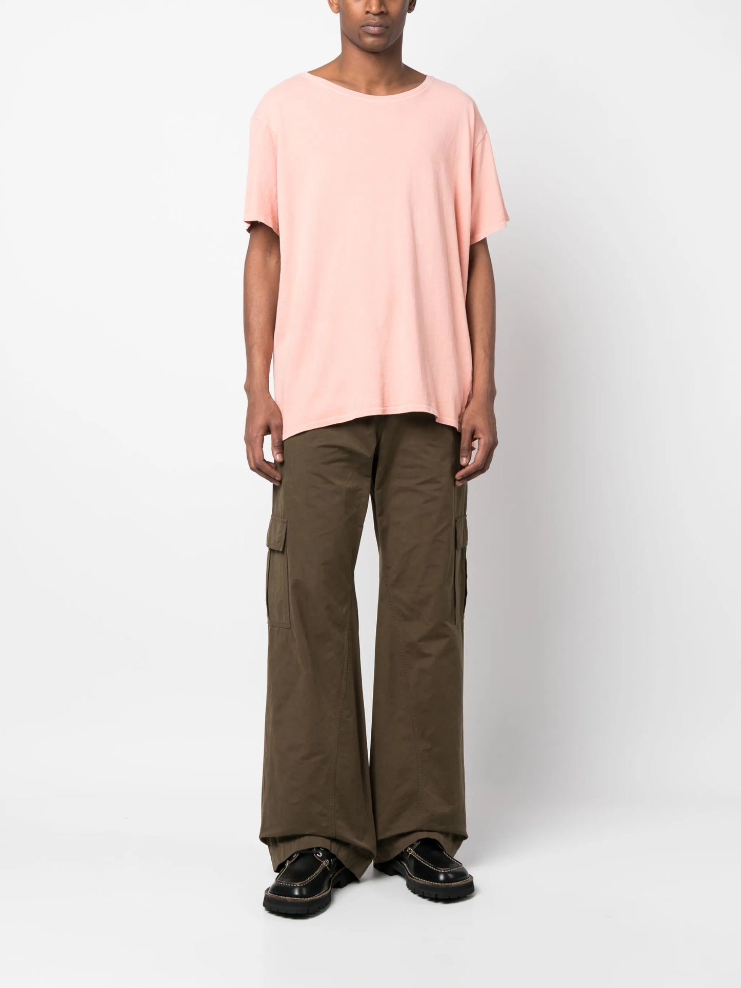 crew-neck cotton T-shirt