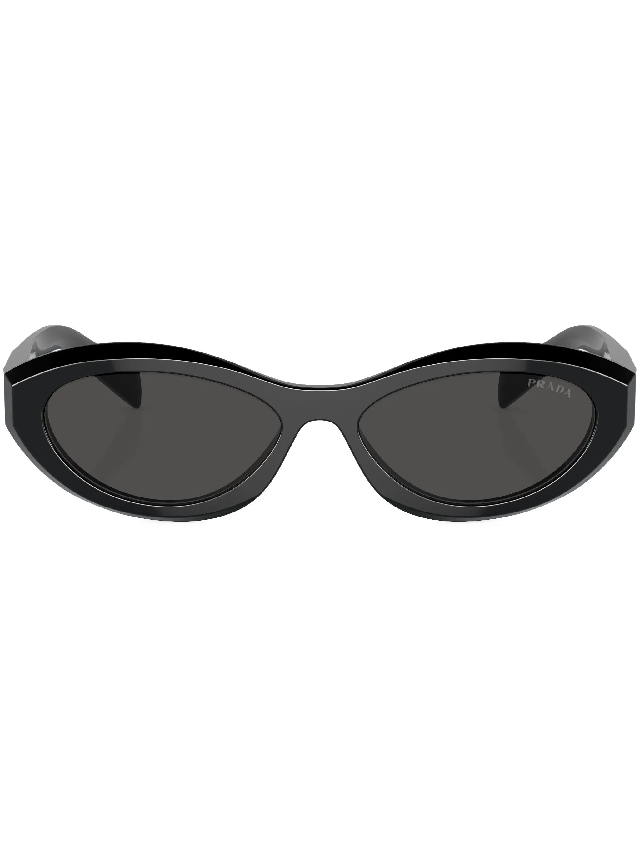 oval-frame sunglasses