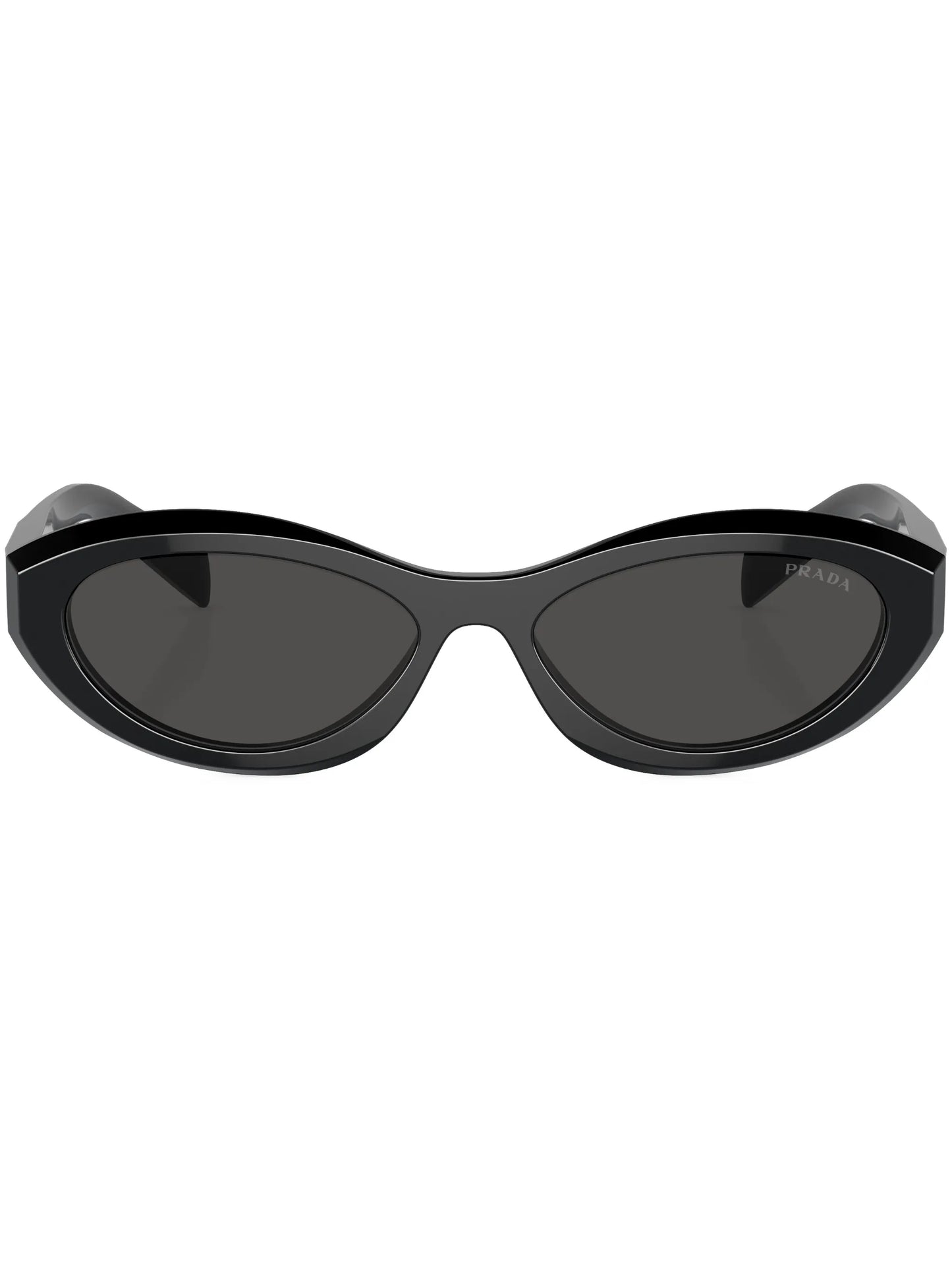 oval-frame sunglasses