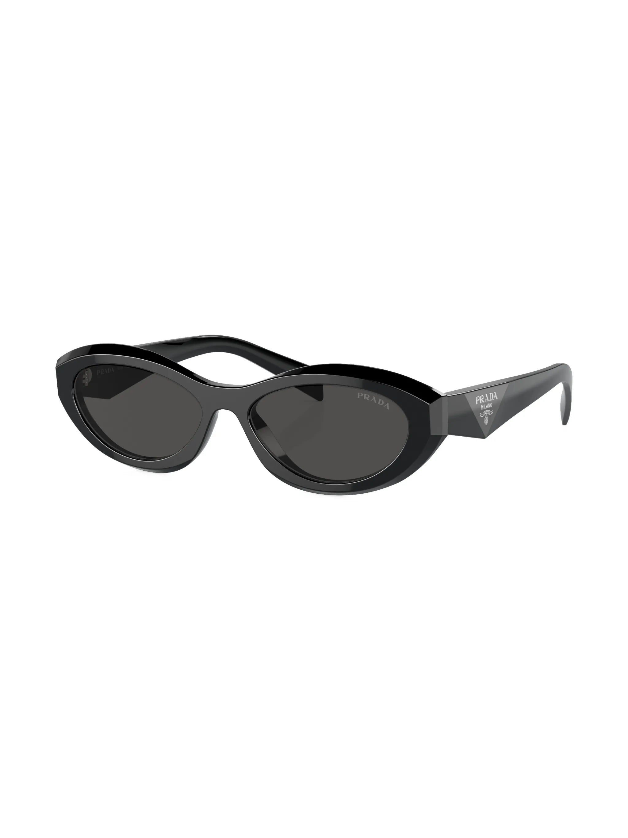 oval-frame sunglasses