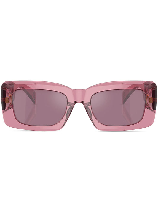 logo-plaque square-shape sunglasses