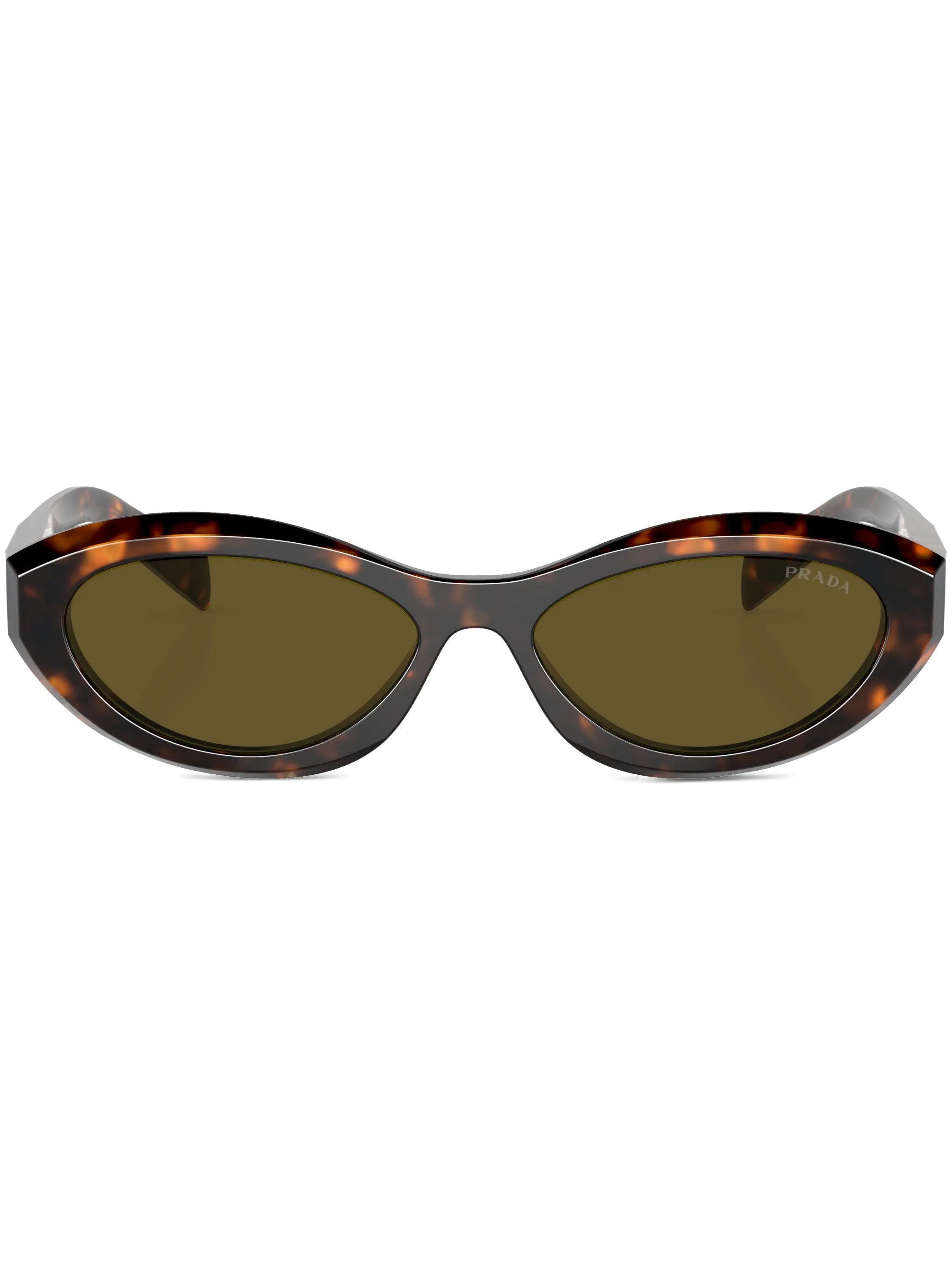 oval-frame sunglasses