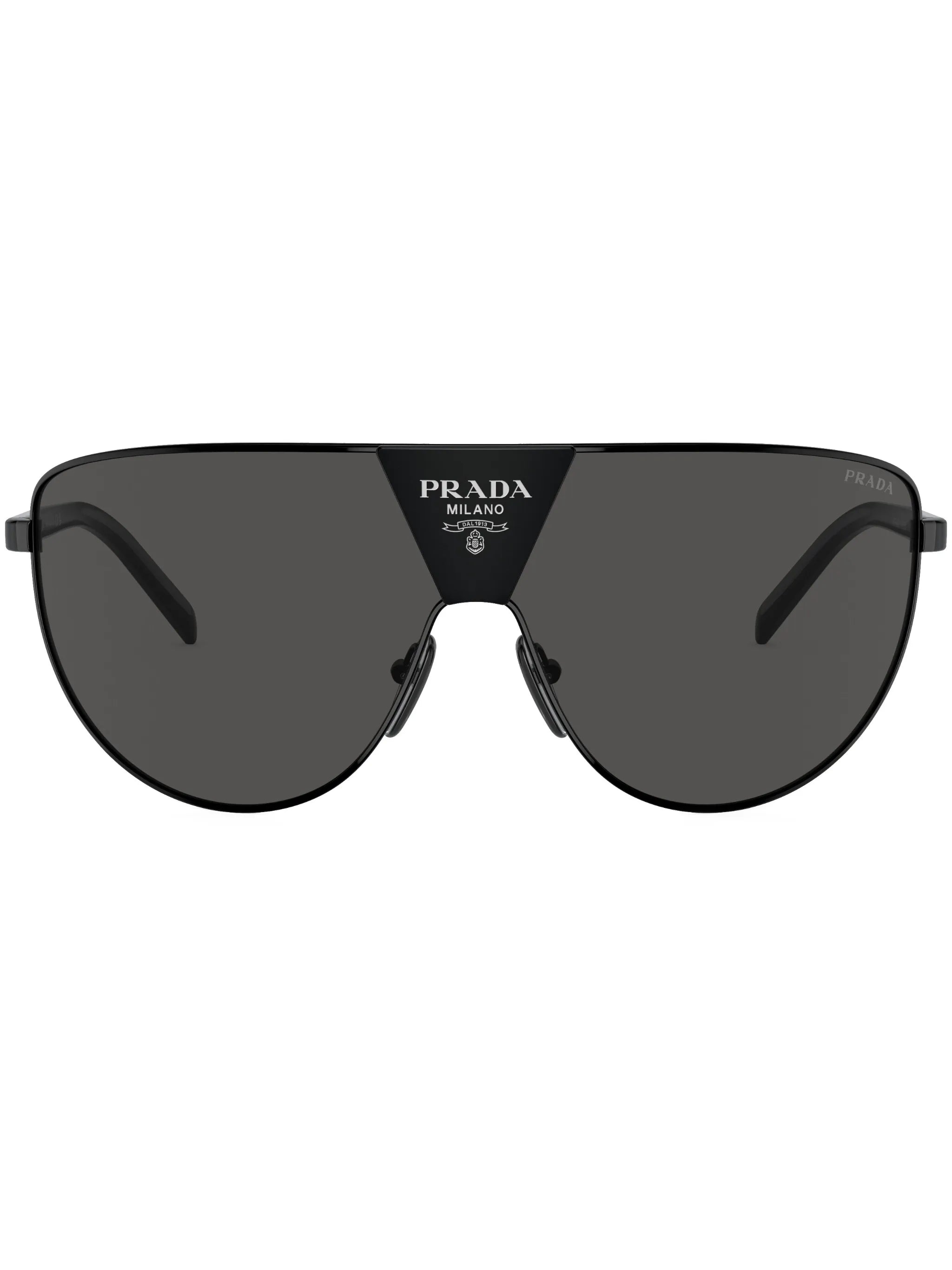 oversize-frame sunglasses
