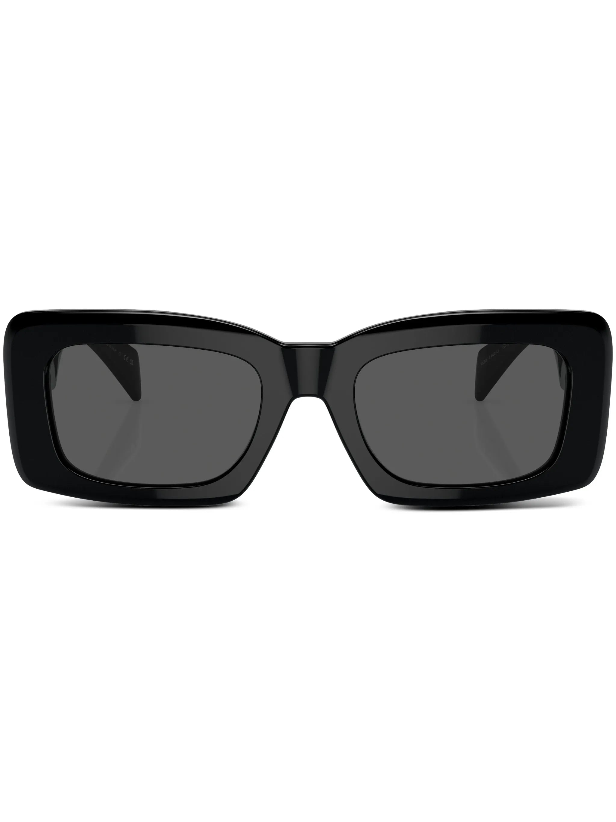Greca-detail square-frame sunglasses