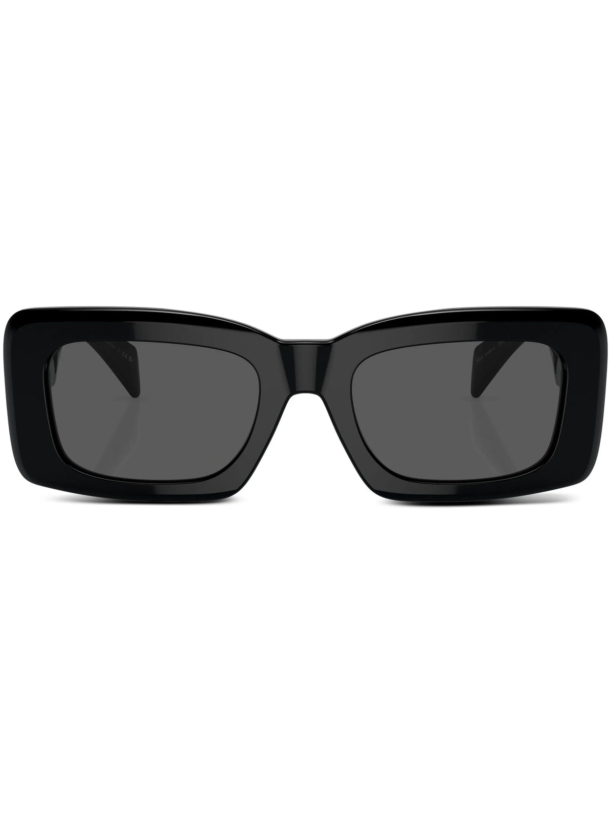 Greca-detail square-frame sunglasses