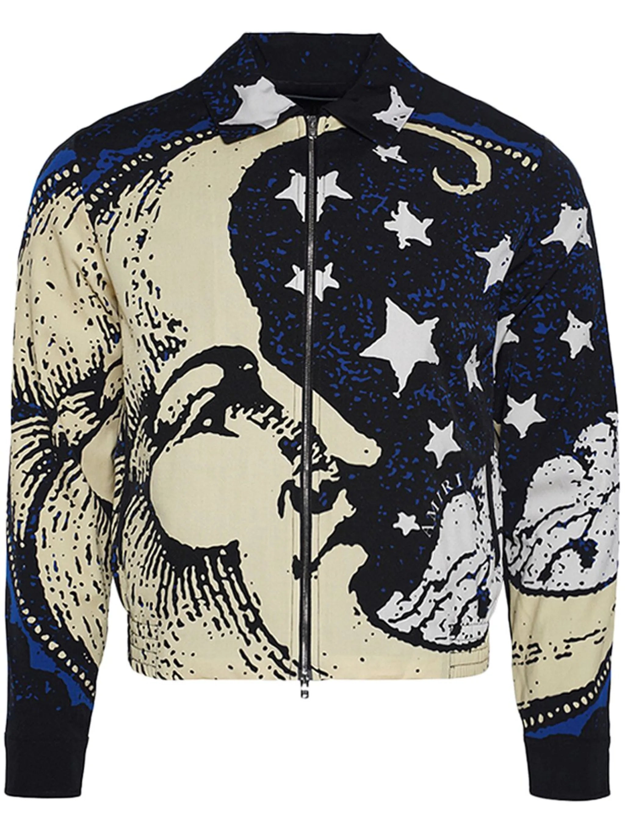 Moonscape zip-up jacket