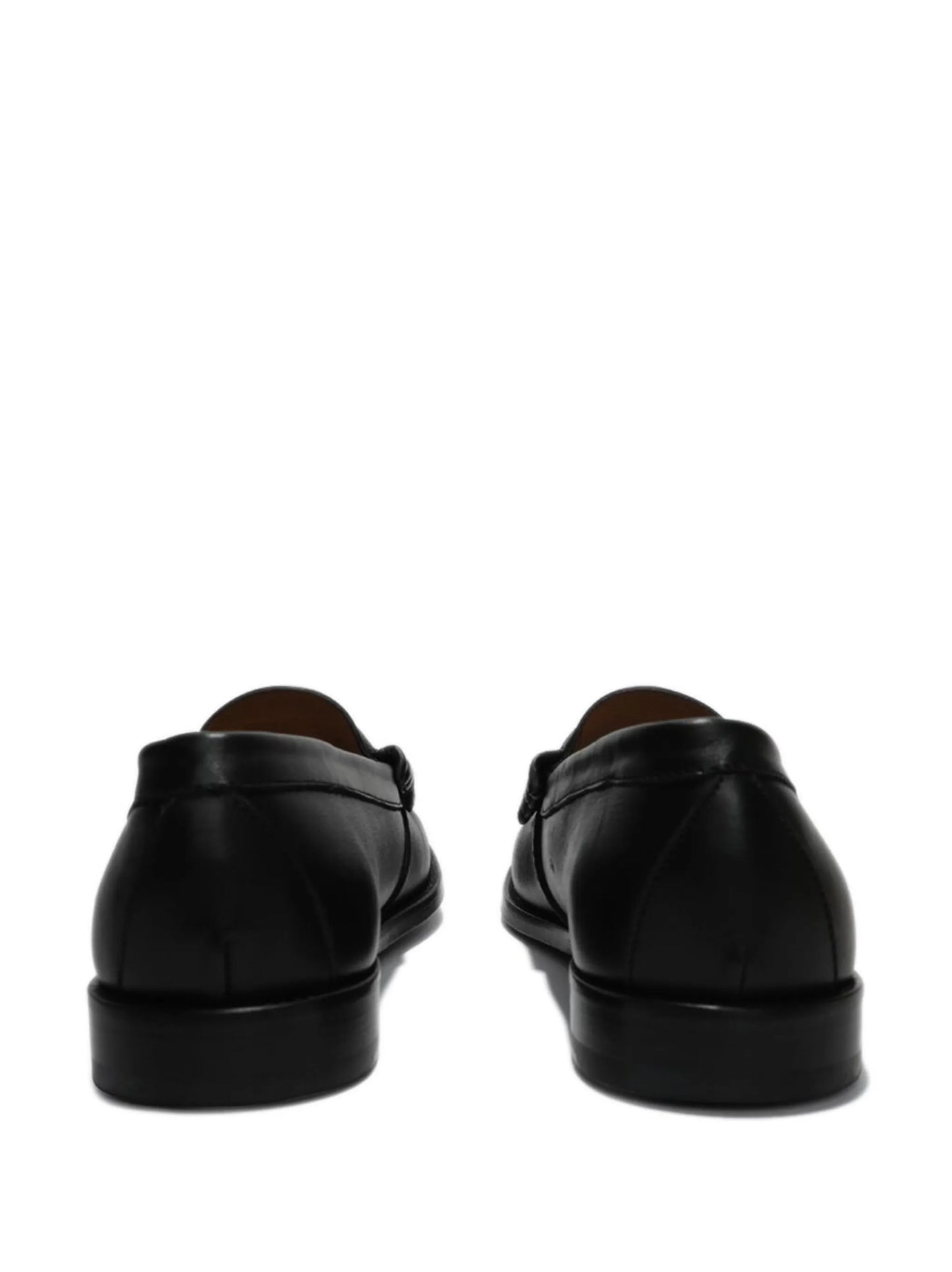 Penny leather loafers