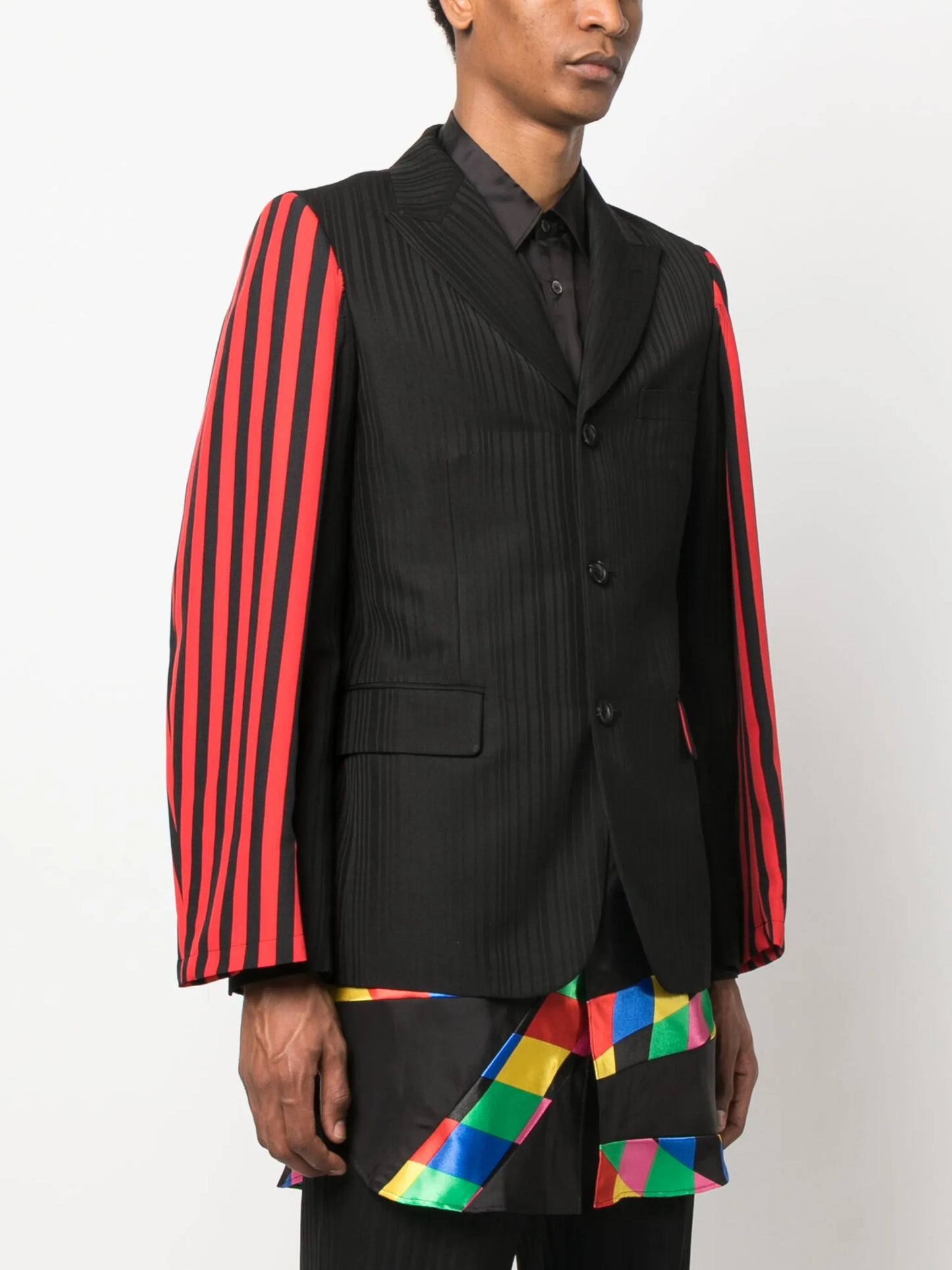 single-breasted blazer