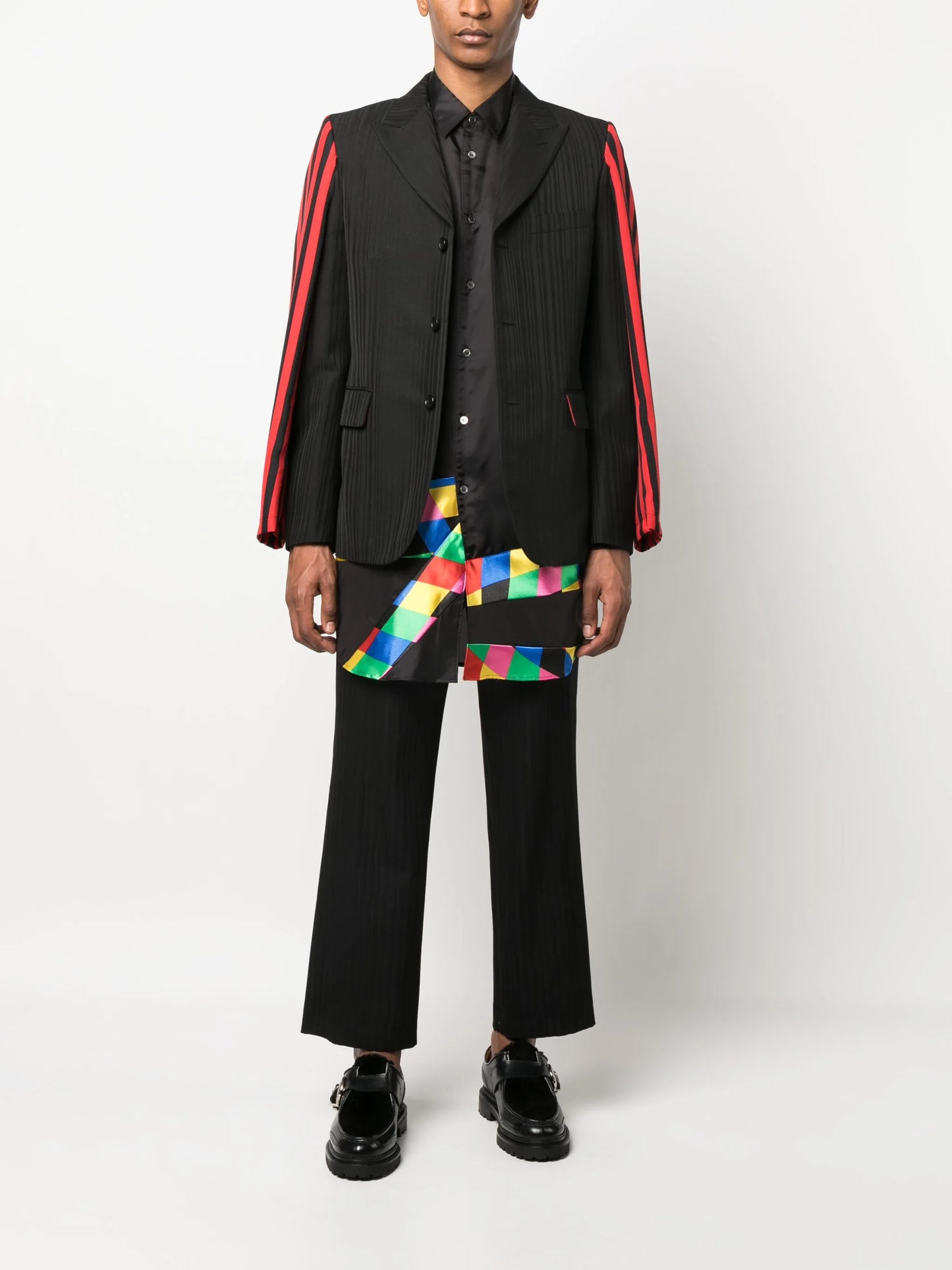 single-breasted blazer