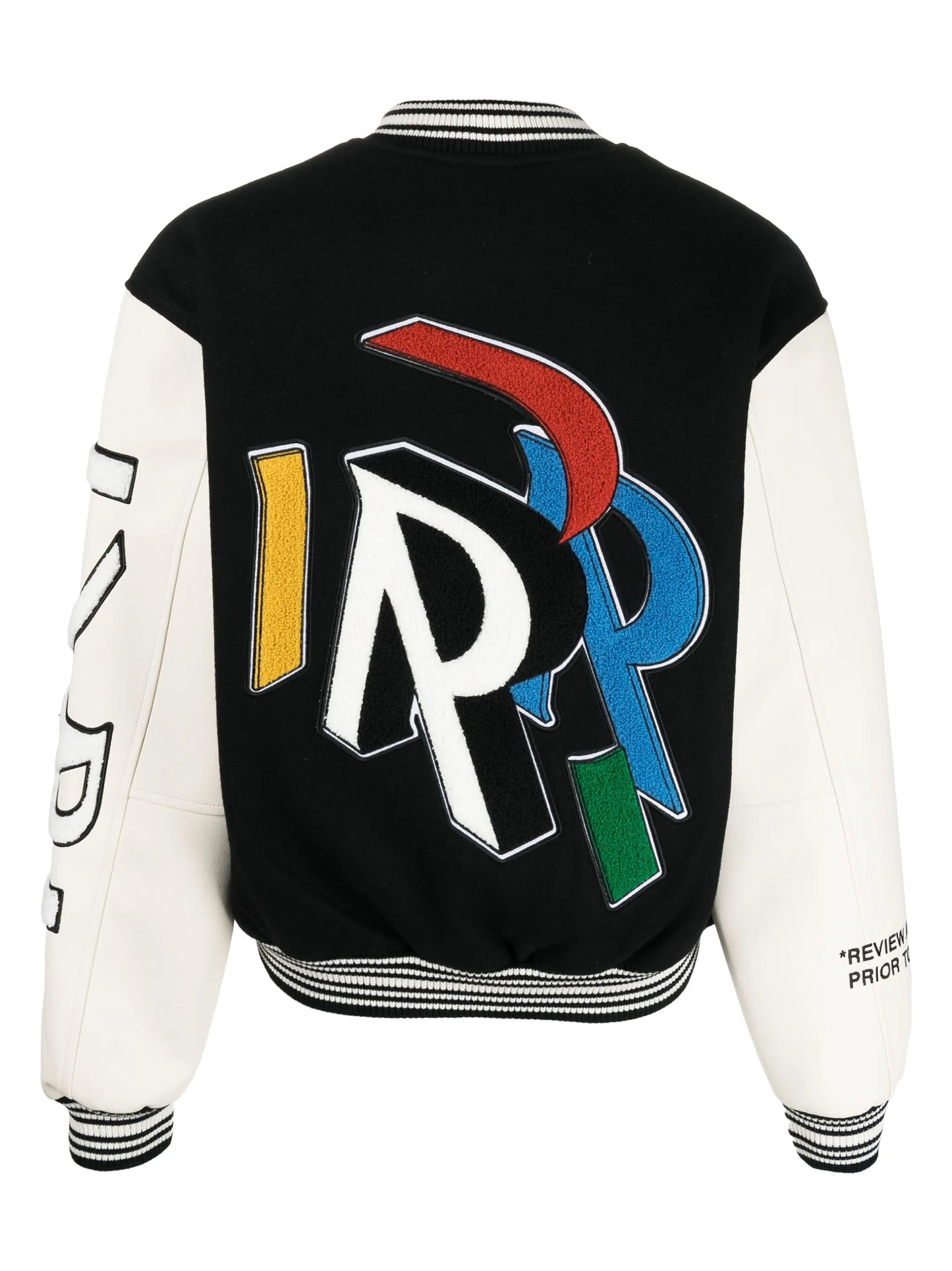 Initial bomber jacket