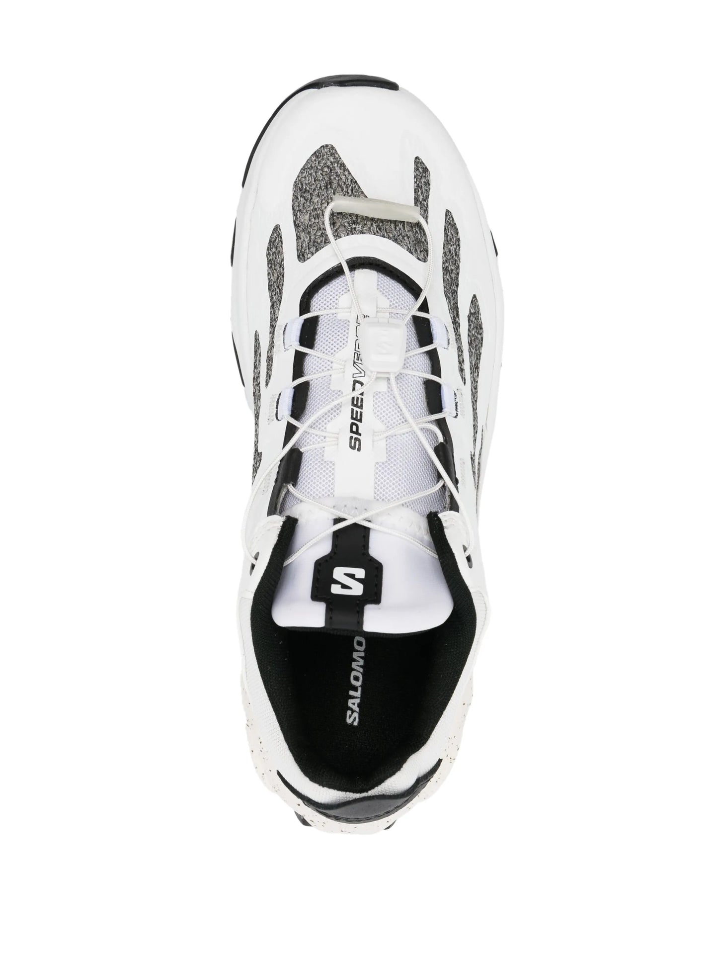 multi-panel lace-up sneakers
