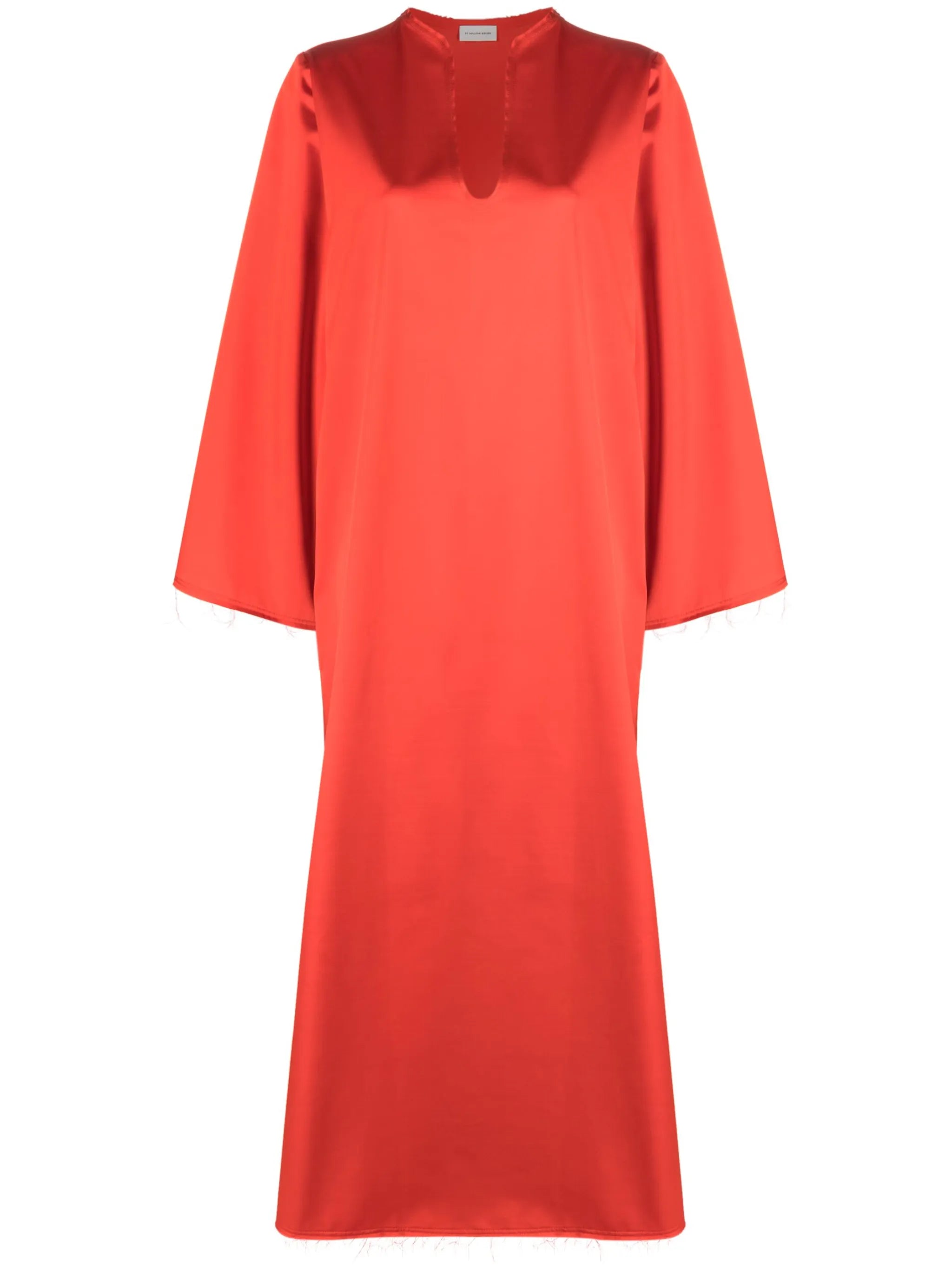 Mirela U-neck shift dress