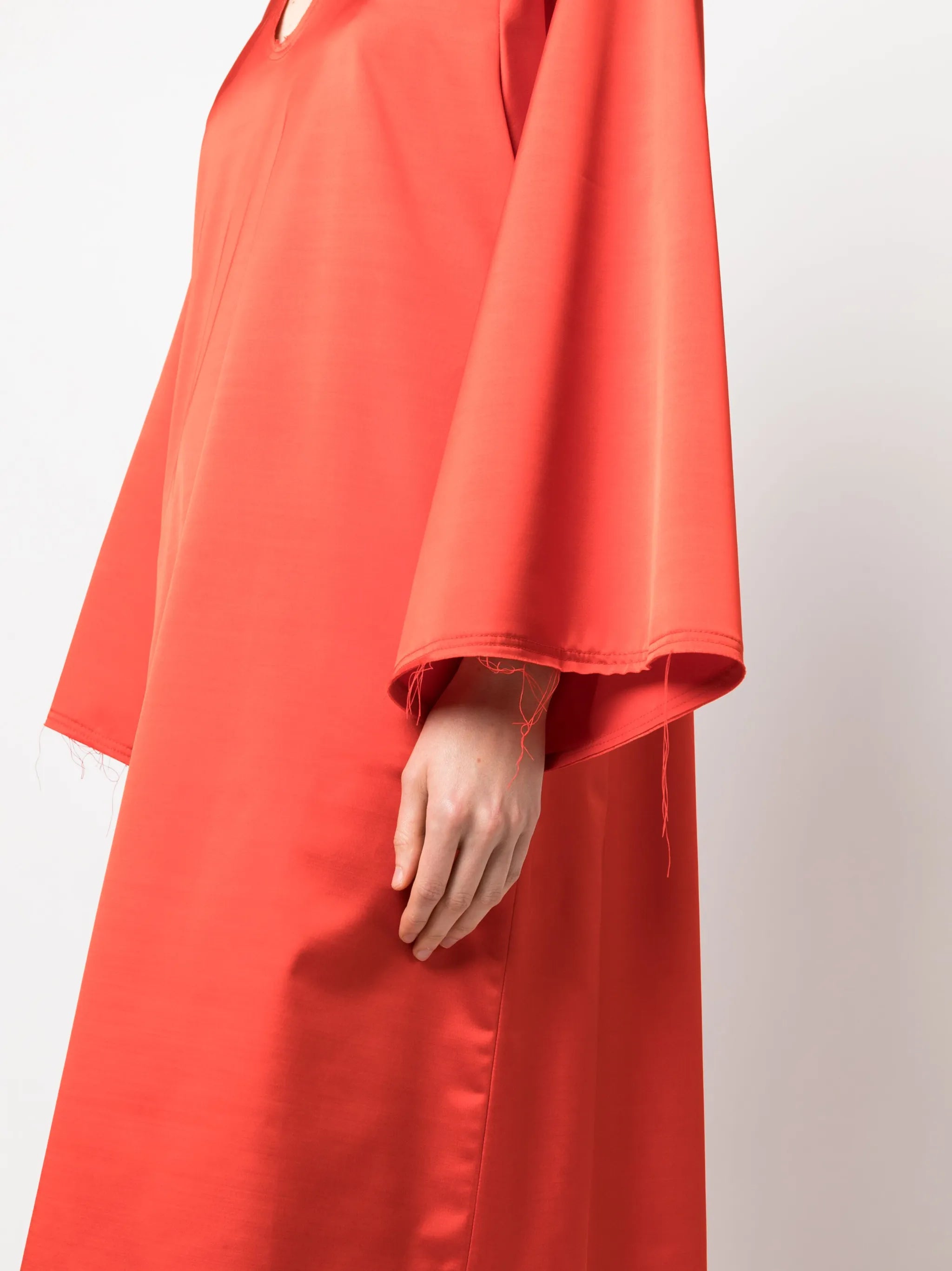 Mirela U-neck shift dress