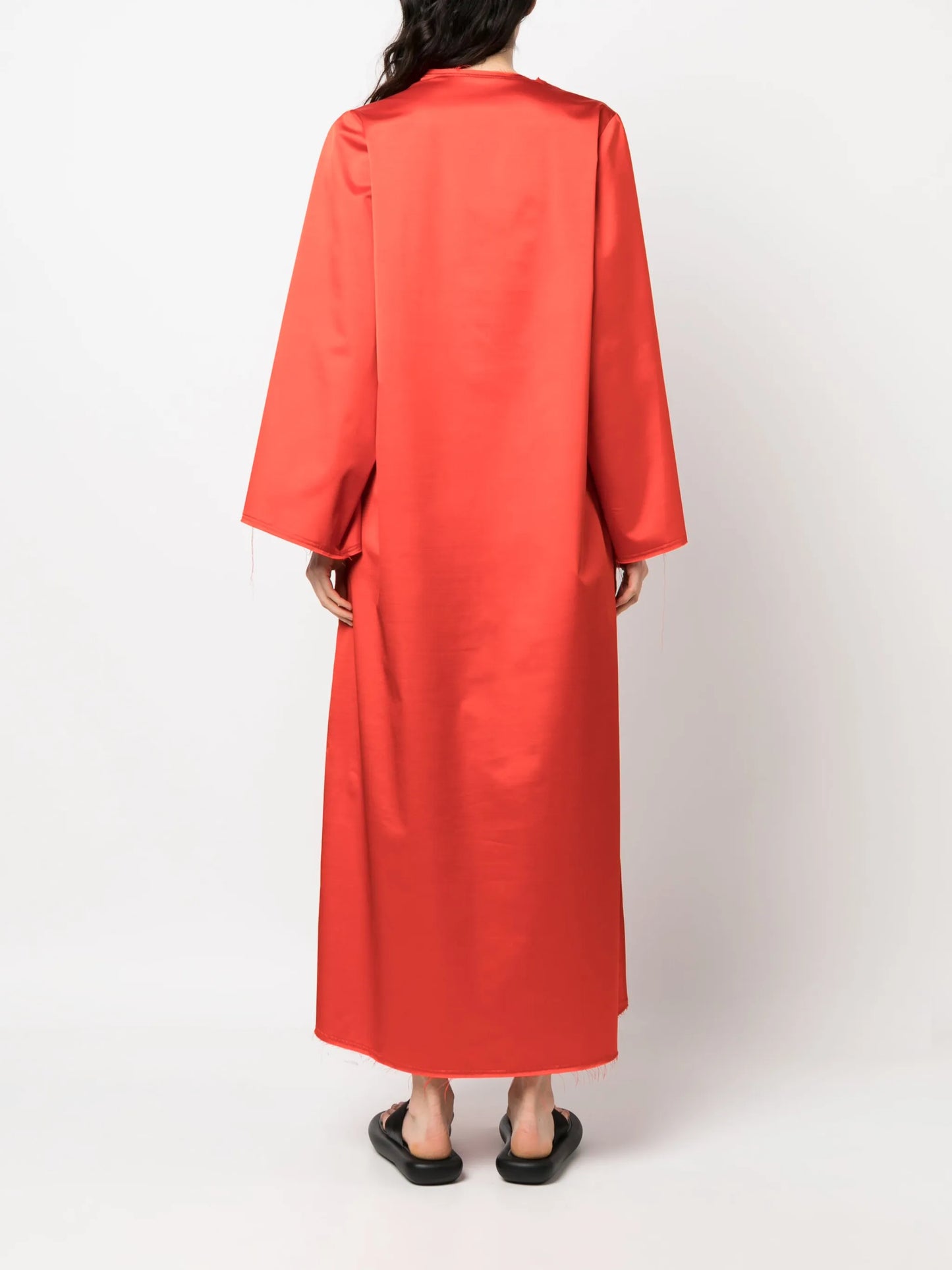 Mirela U-neck shift dress