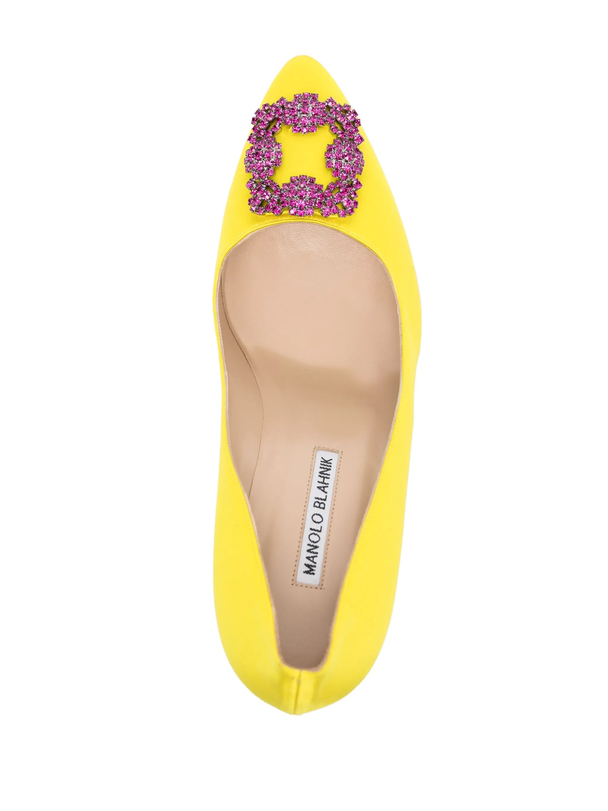 Hangisi 90mm crystal-embellished pumps