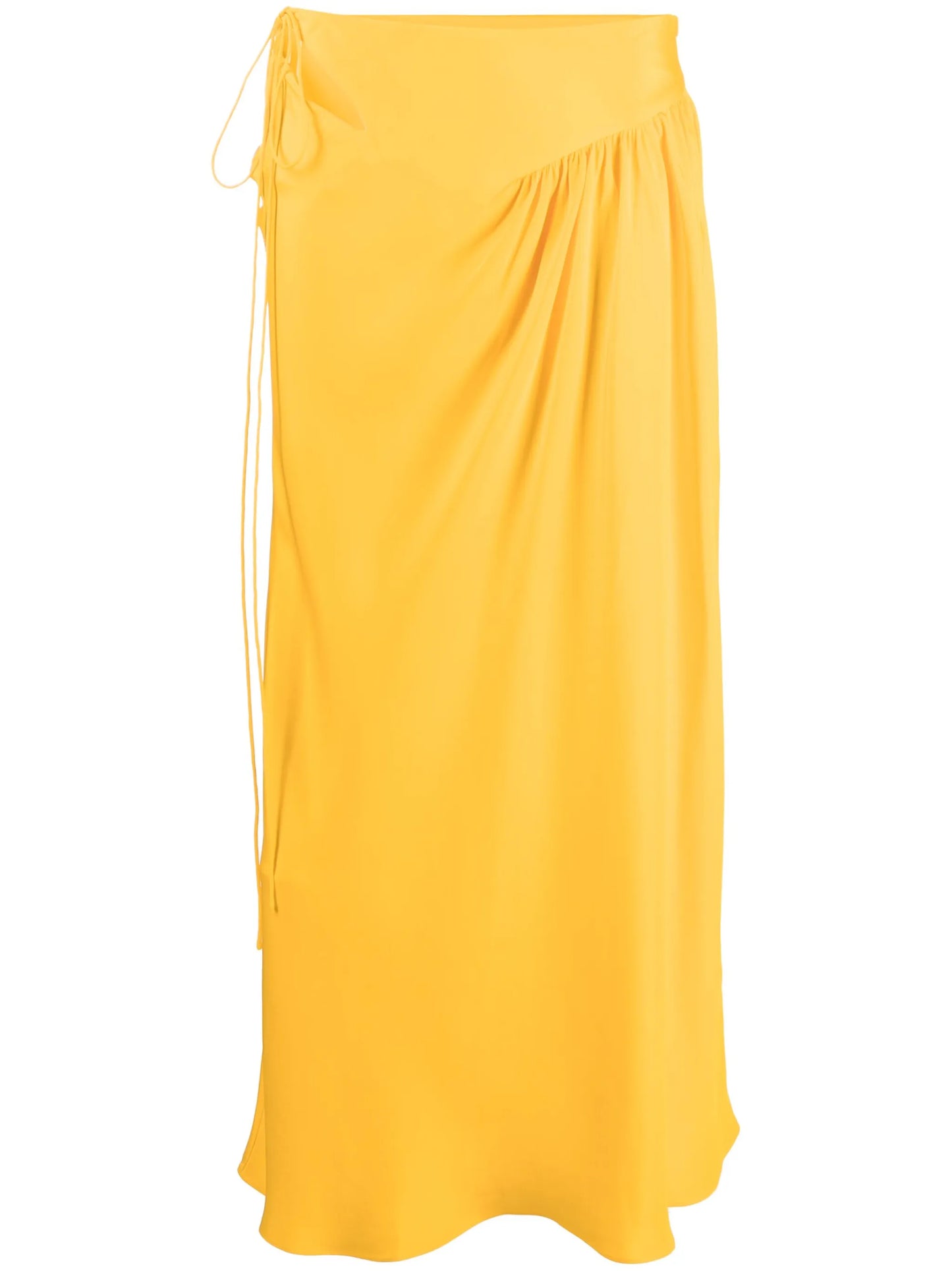 Triqueta asymmetric maxi skirt