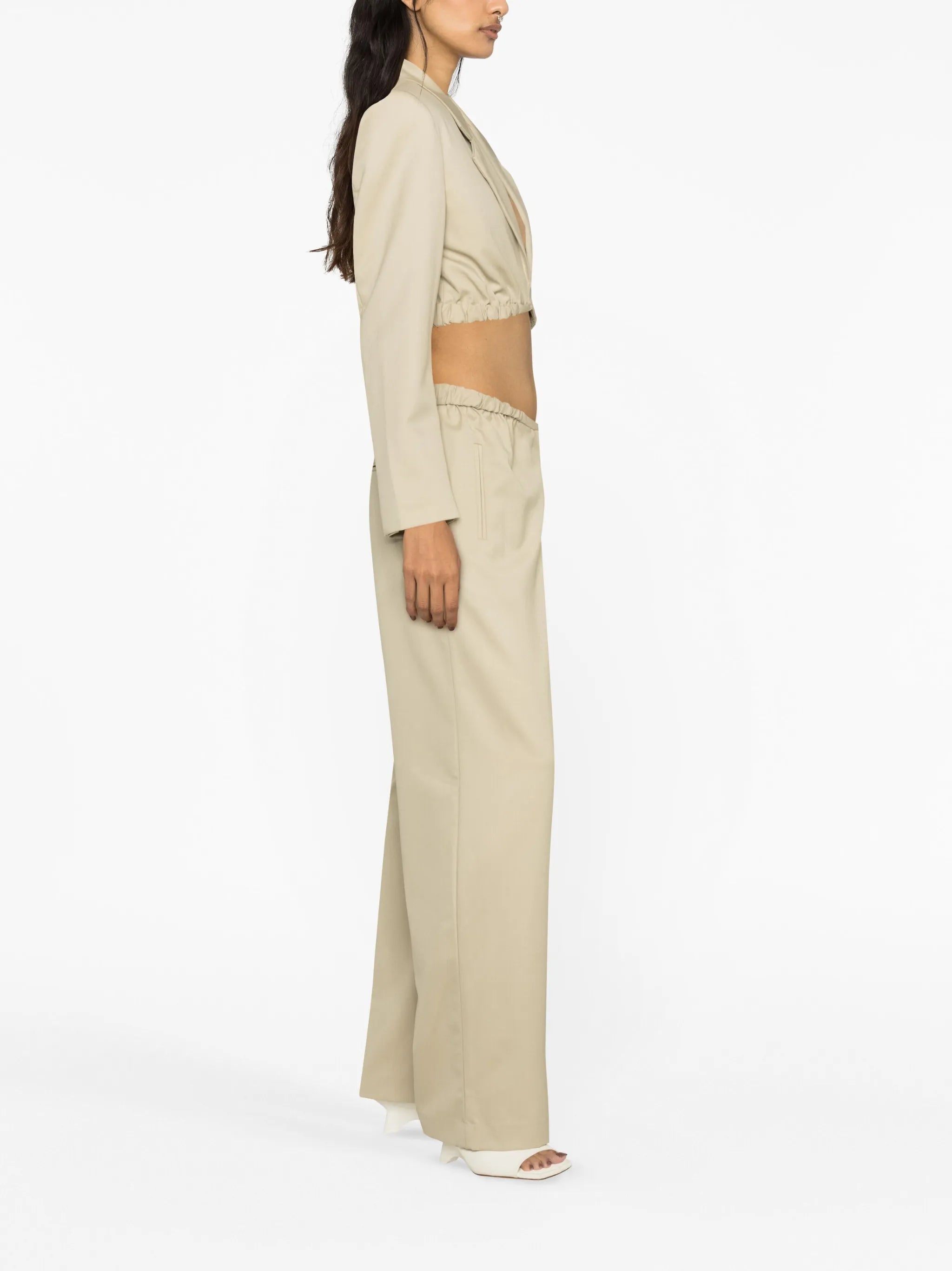 Contorta cropped blazer