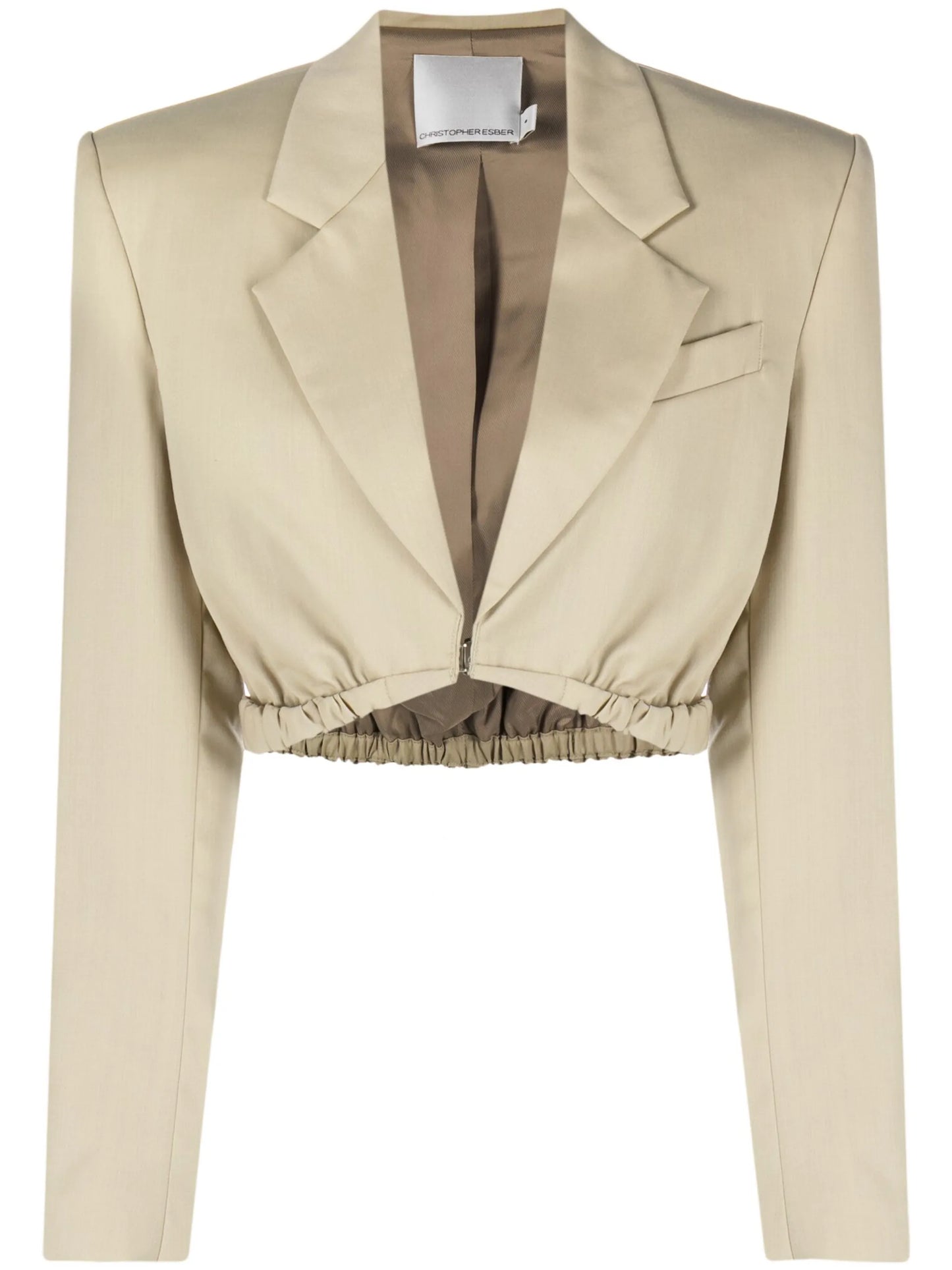 Contorta cropped blazer