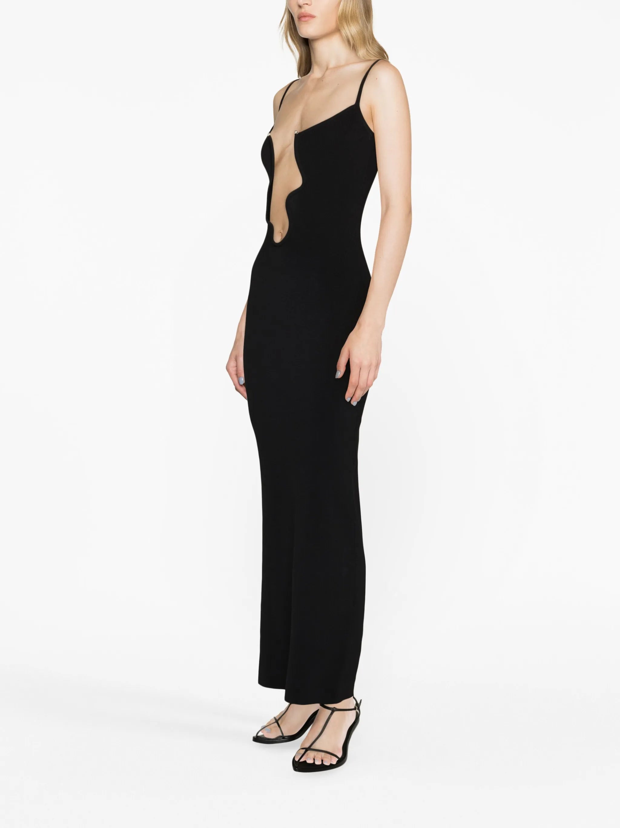 Salacia plunge maxi dress