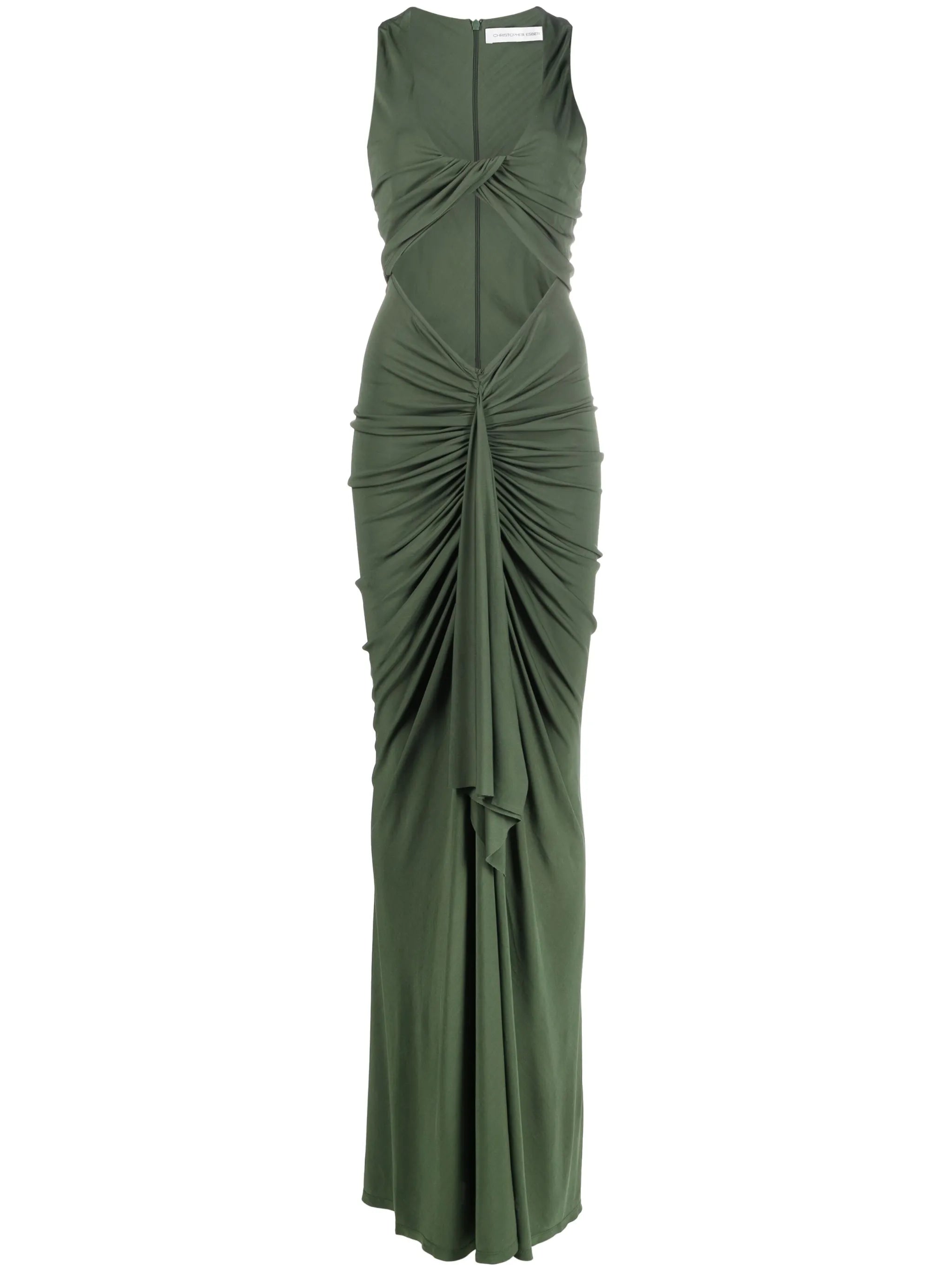 Vivenda draped maxi dress